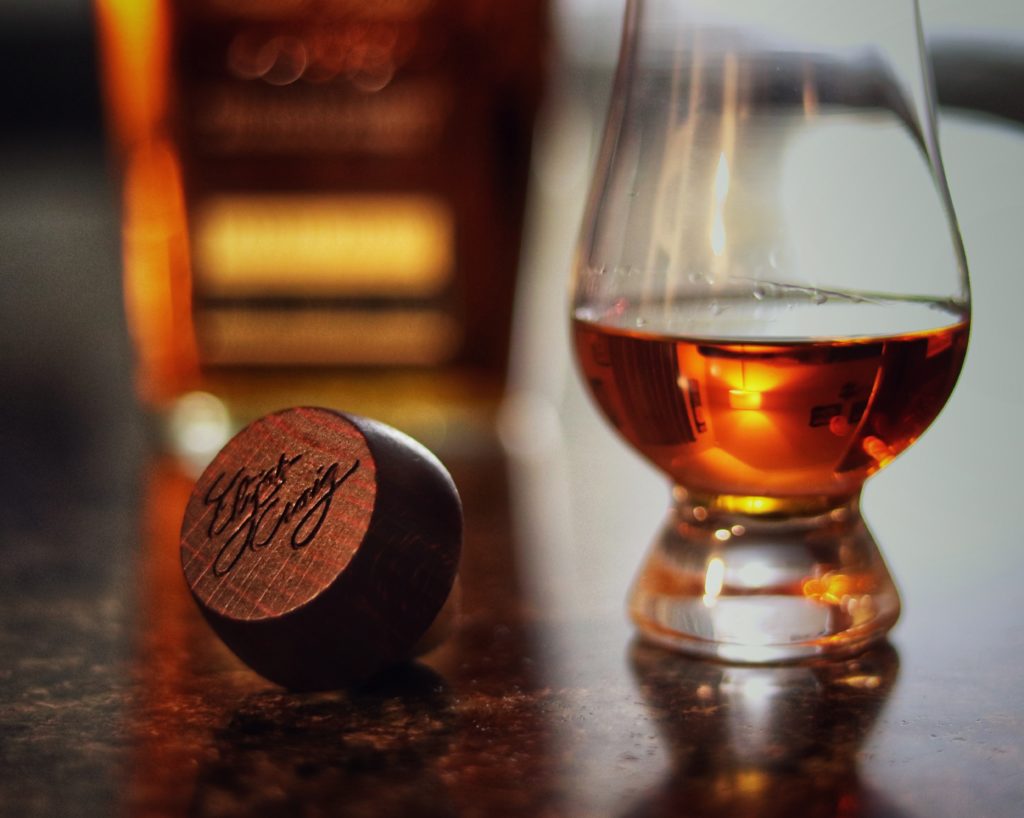 Glencarin with bottle in the background