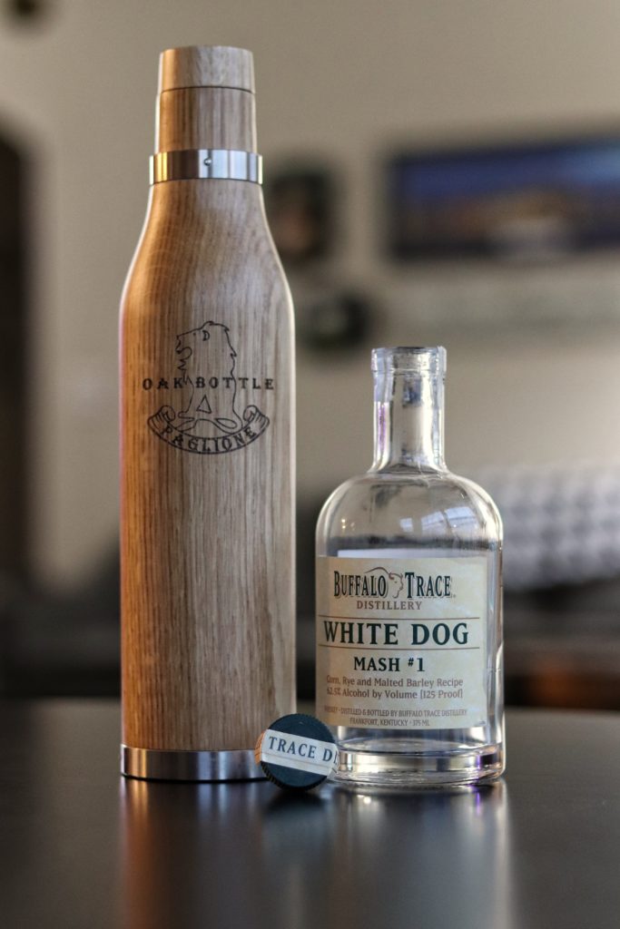 Aging Your Own White Dog - Oak Bottle Review - Bourbon Lens