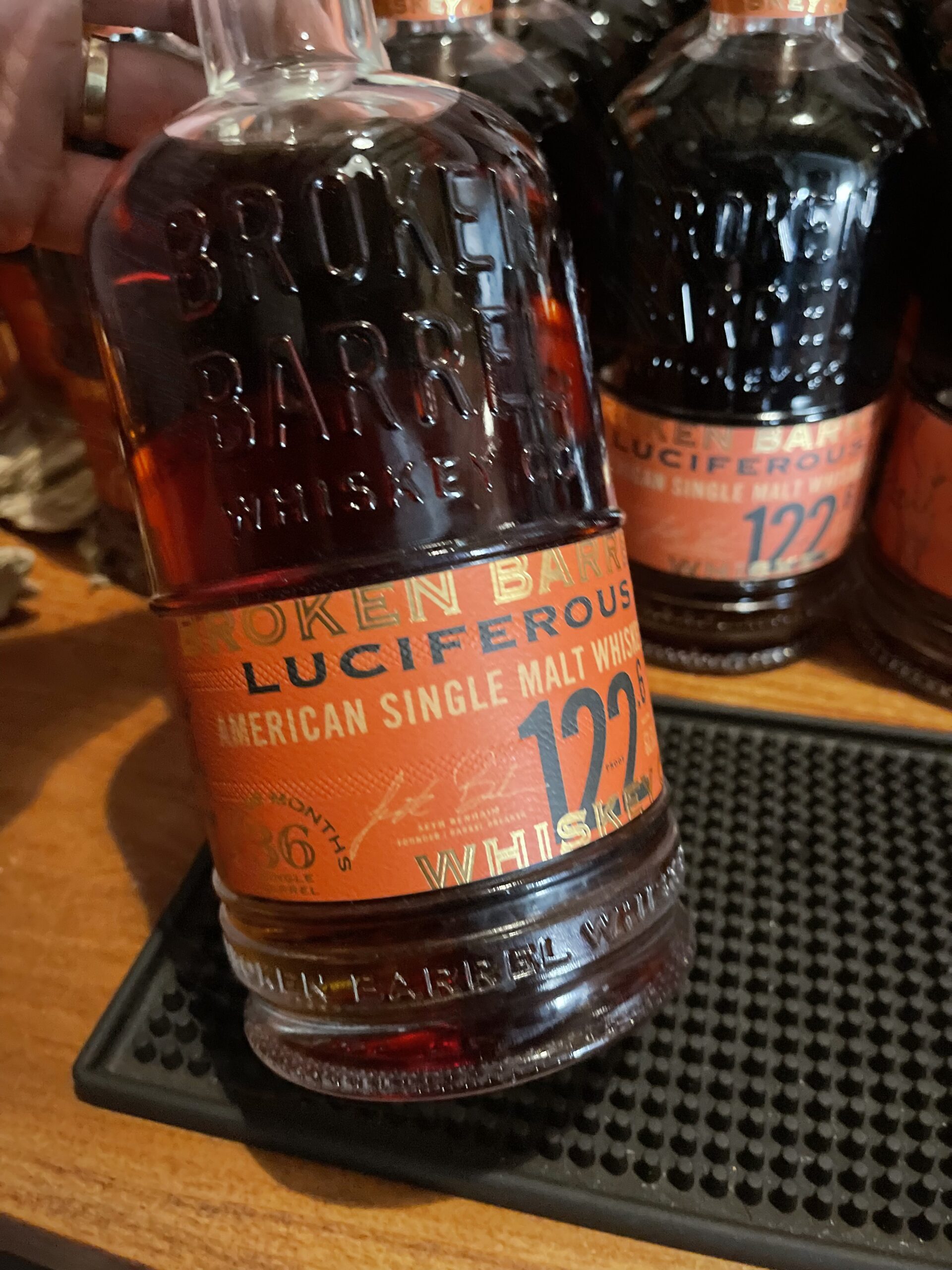 Broken Barrel Whiskey: Luciferous American Single Malt