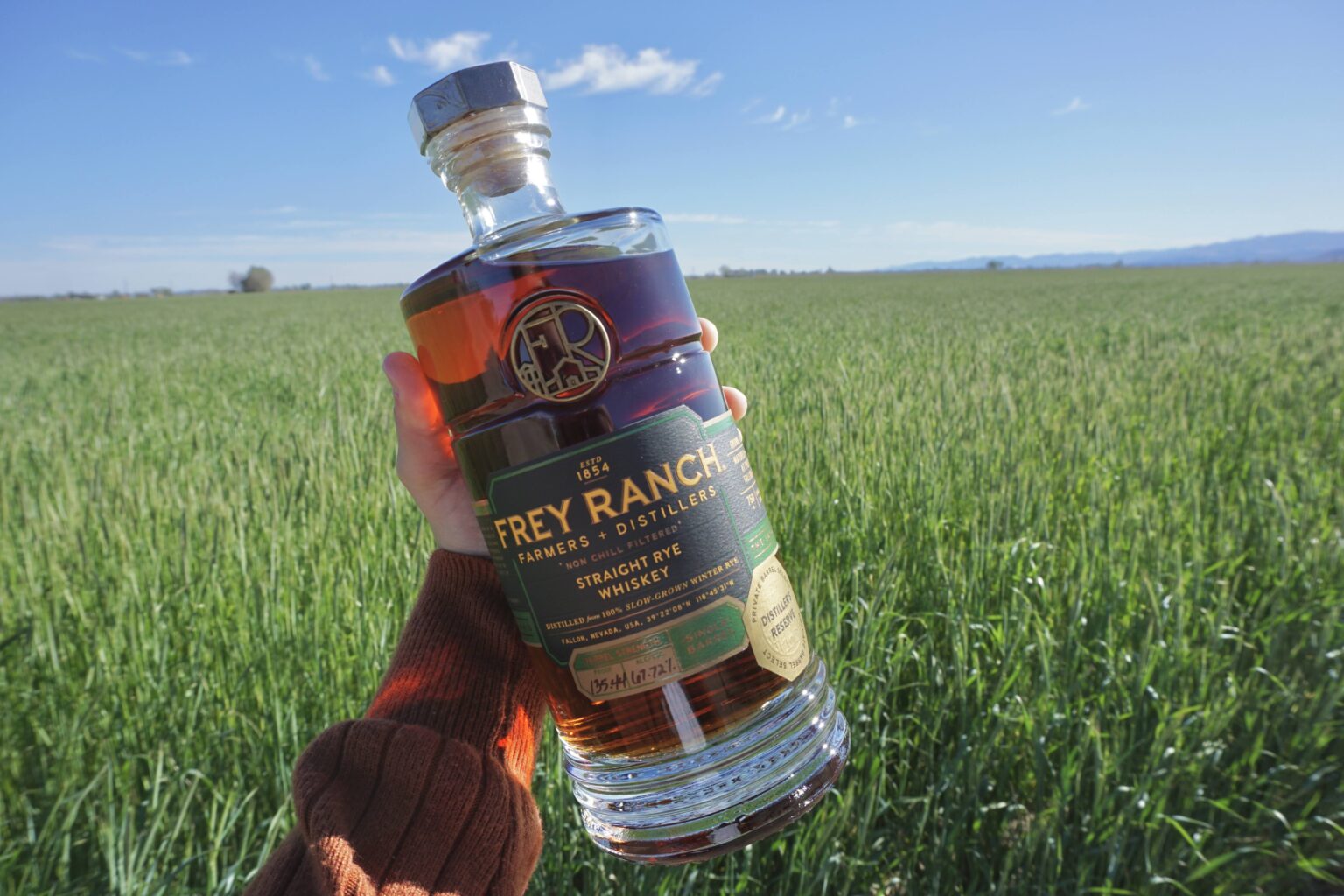 Frey Ranch Single Barrel Rye Whiskey