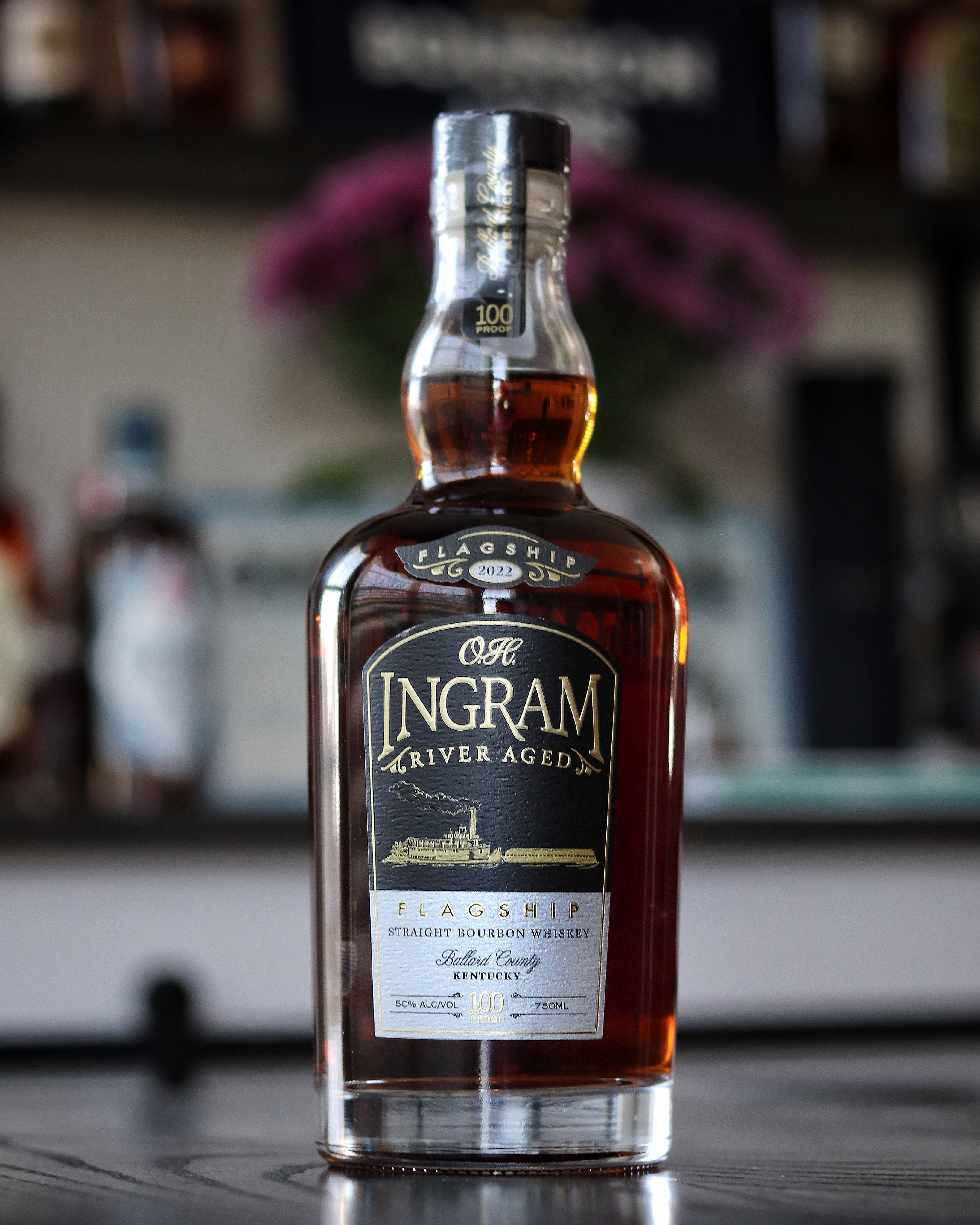 O.H. Ingram Flagship Bourbon Highlights Benefits of River-Aged Whiskey