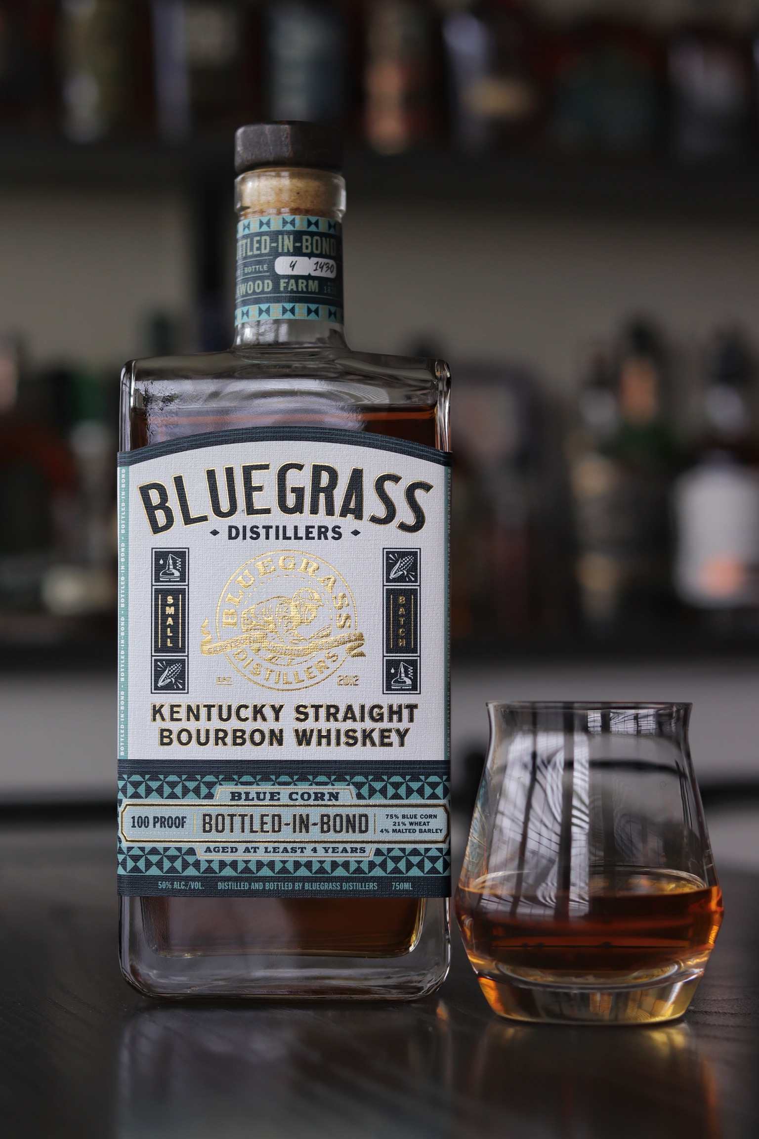 New Bottled-in-Bond Bourbon Made from Unique Blue Corn