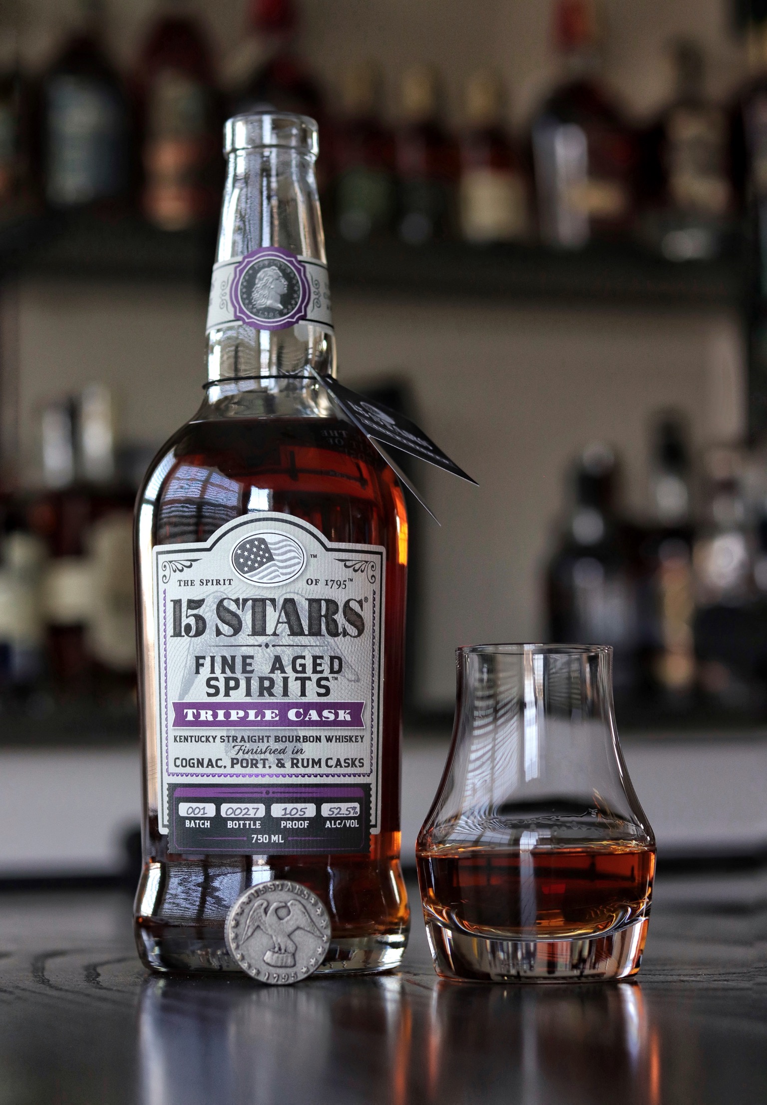 Unique Triple Cask Finished Bourbon by 15 STARS Reviewed