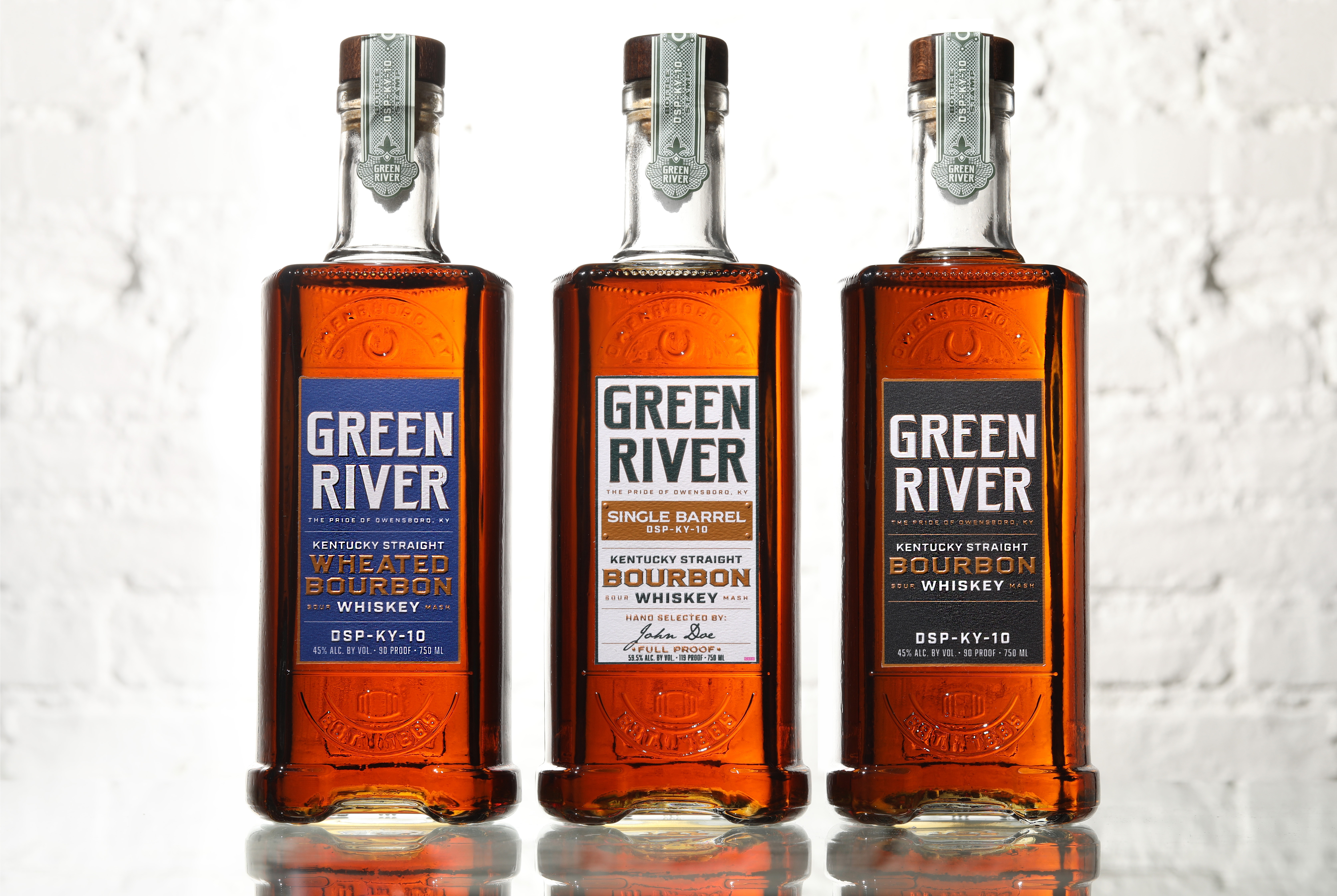 Green River Bourbon, Wheated, & Single Barrel Bourbon