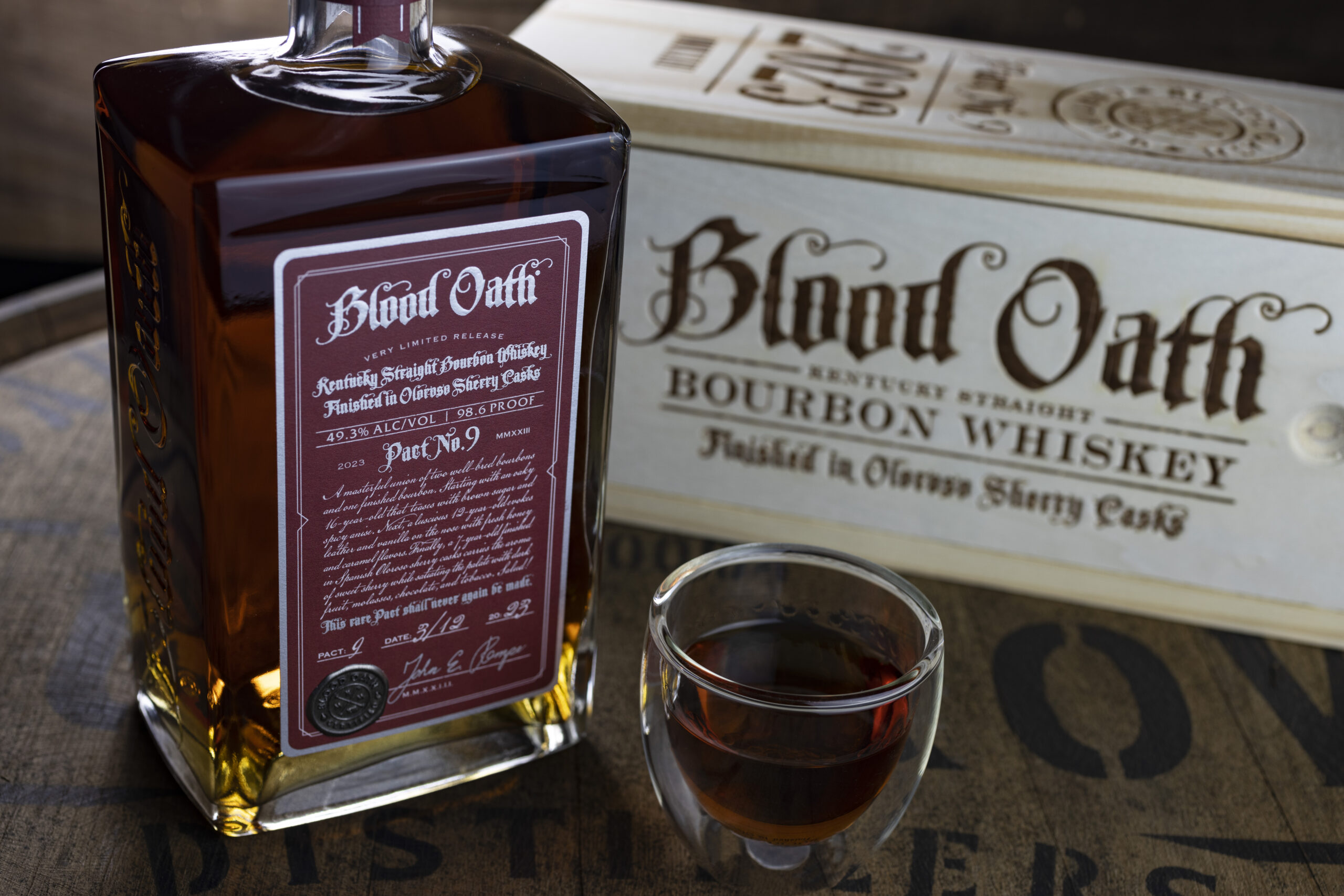 New Release From Lux Row Distillers: Blood Oath Pact 9