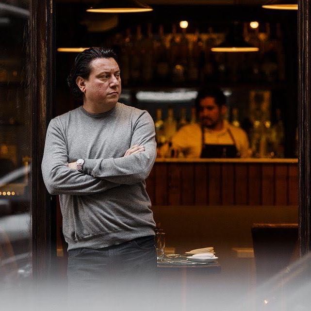 Chef Julian Medina In New York City Restaurant