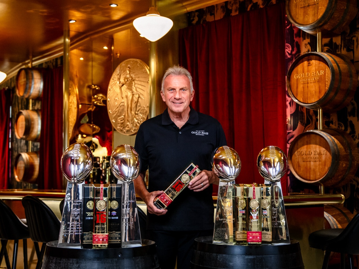 NFL Legend QB Joe Montana Launches New Whiskey Collection