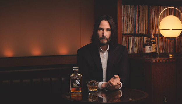 Keanu Reeves explores the House of Suntory whisky collection in new series the nature and spirit of Japan