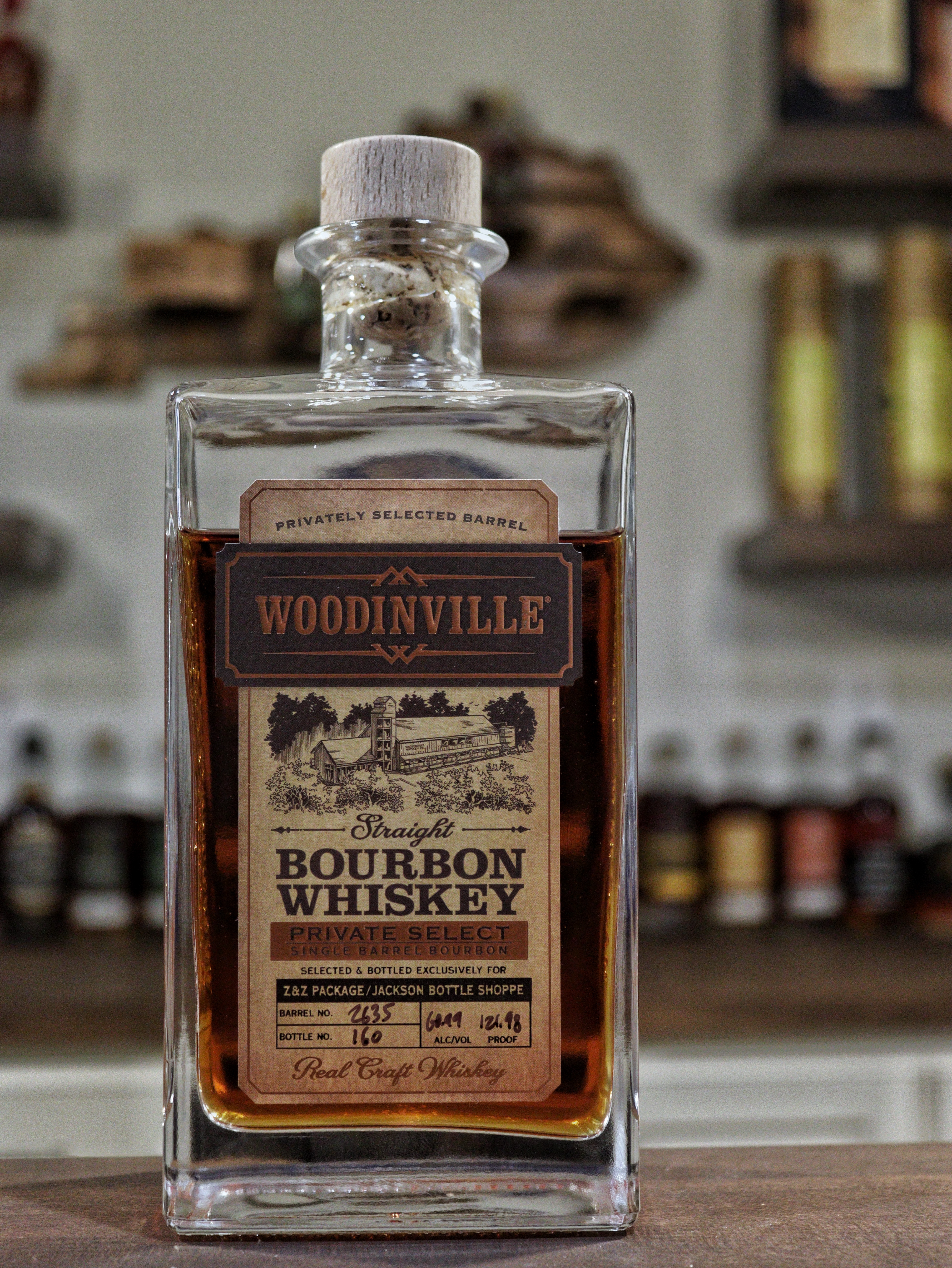 Sipping Woodinville Whiskey Private Select