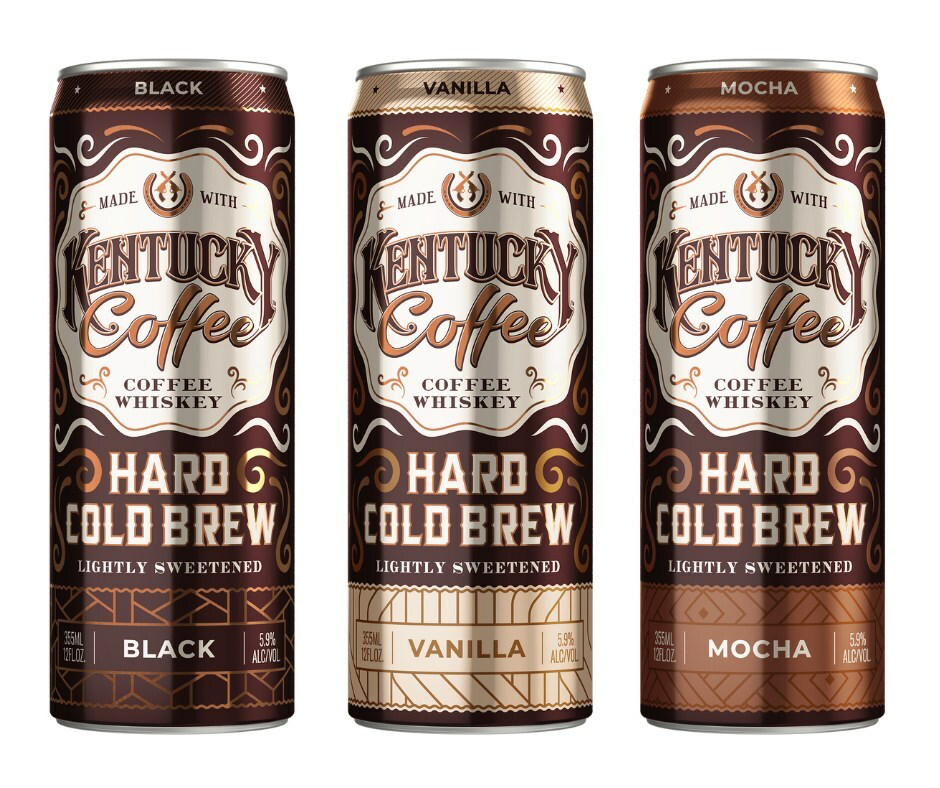New Whiskey & Coffee RTD, Hard Cold Brew, Launches with 3 Flavors