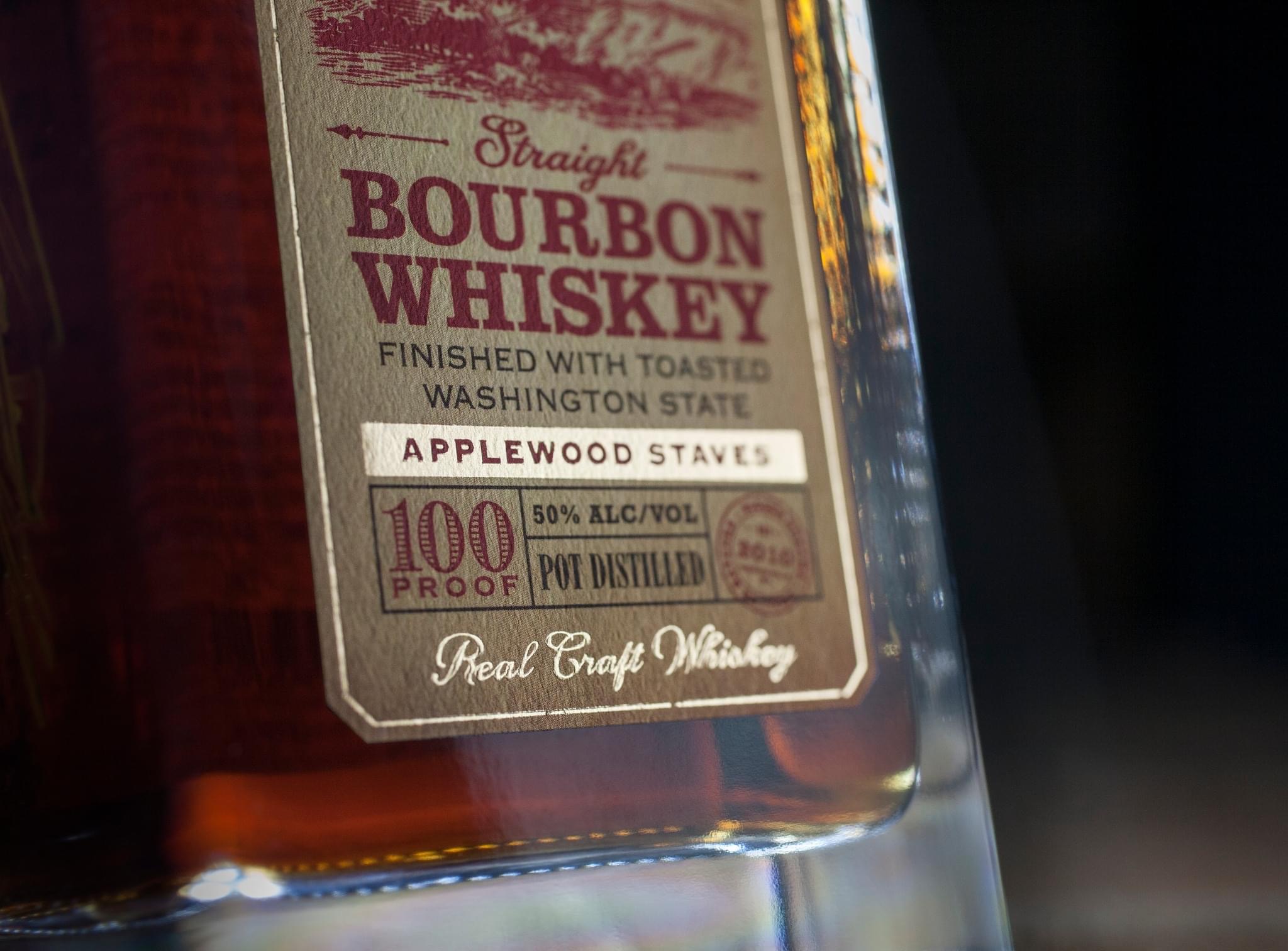 Woodinville’s Bourbon Finished with Applewood Now Available Nationwide