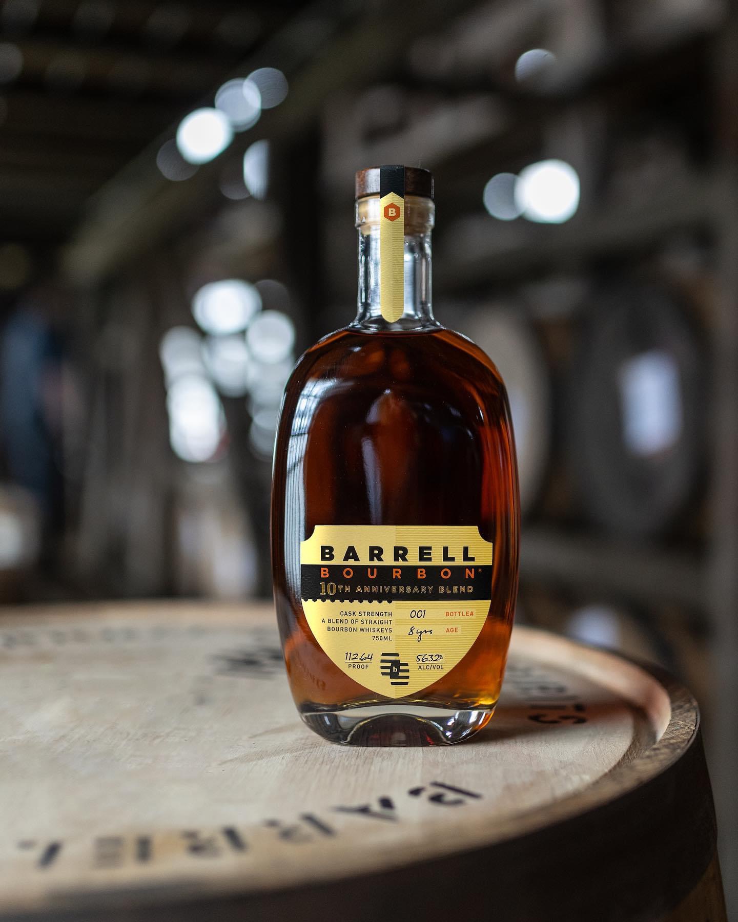 Barrell Craft Spirits Announces Limited Release 10th Anniversary Bourbon