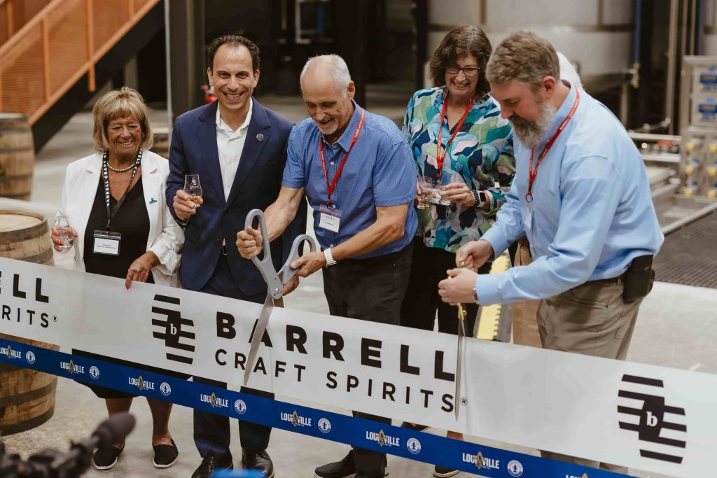 Barrell Craft Spirits Cuts Ribbon on New Blending Facility