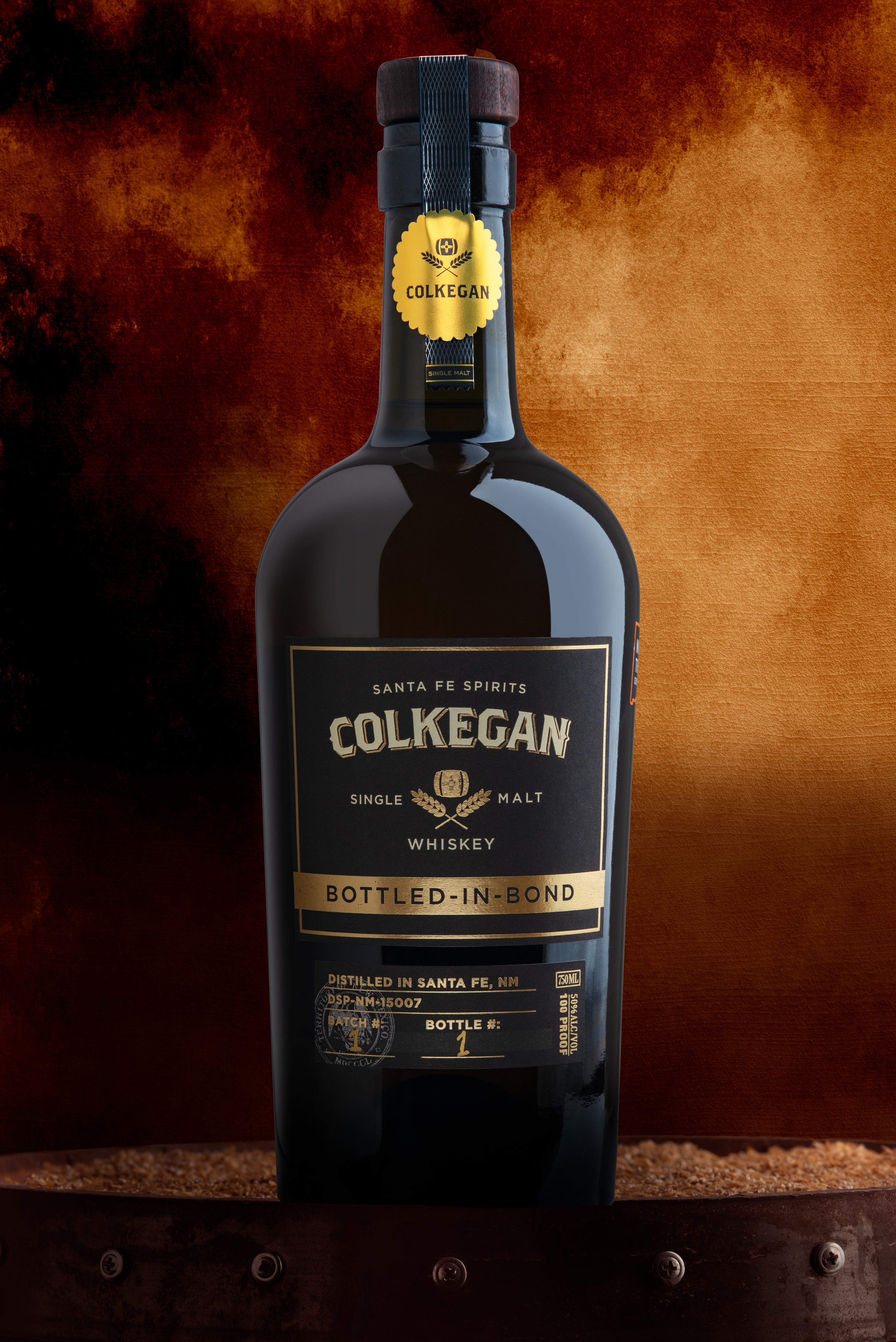 Colkegan’s New Bottled in Bond Single Malt Whiskey Announced