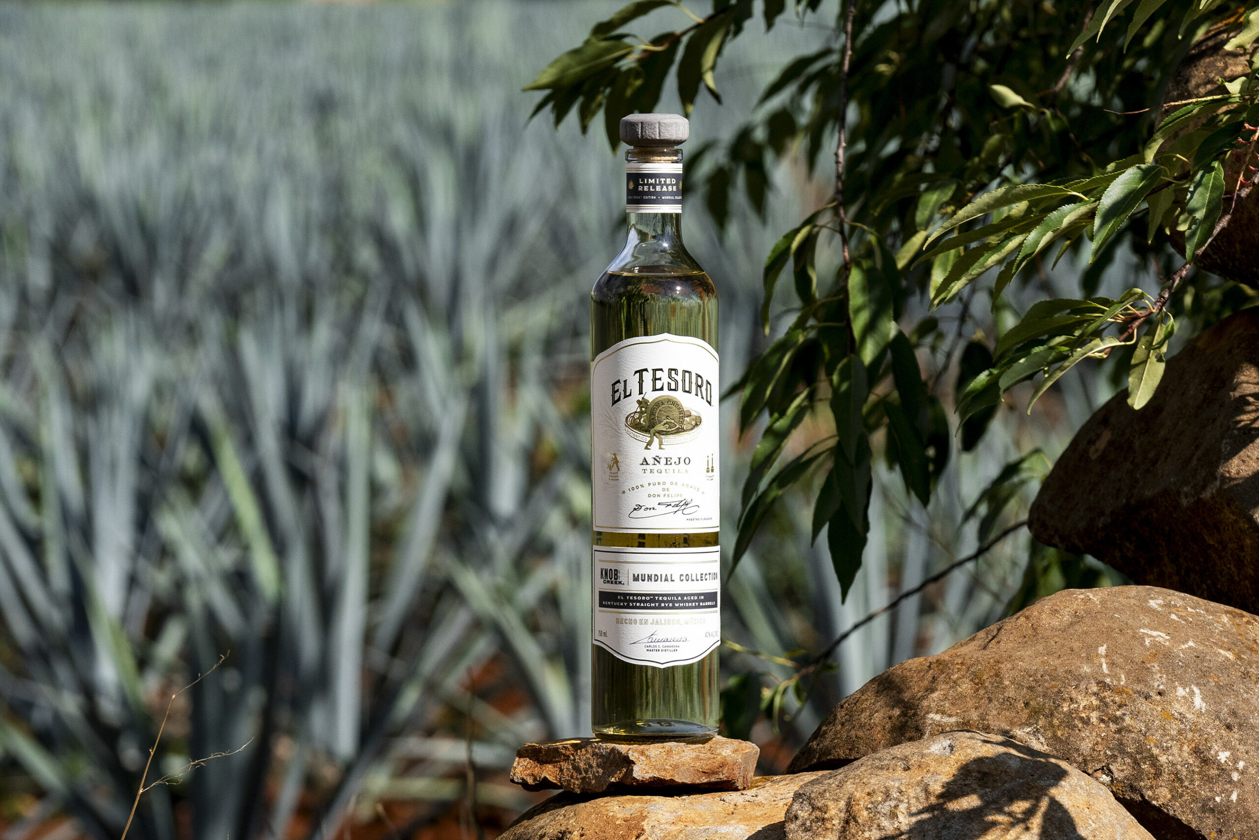 New Tequila Aged in Knob Creek Rye Whiskey Barrels