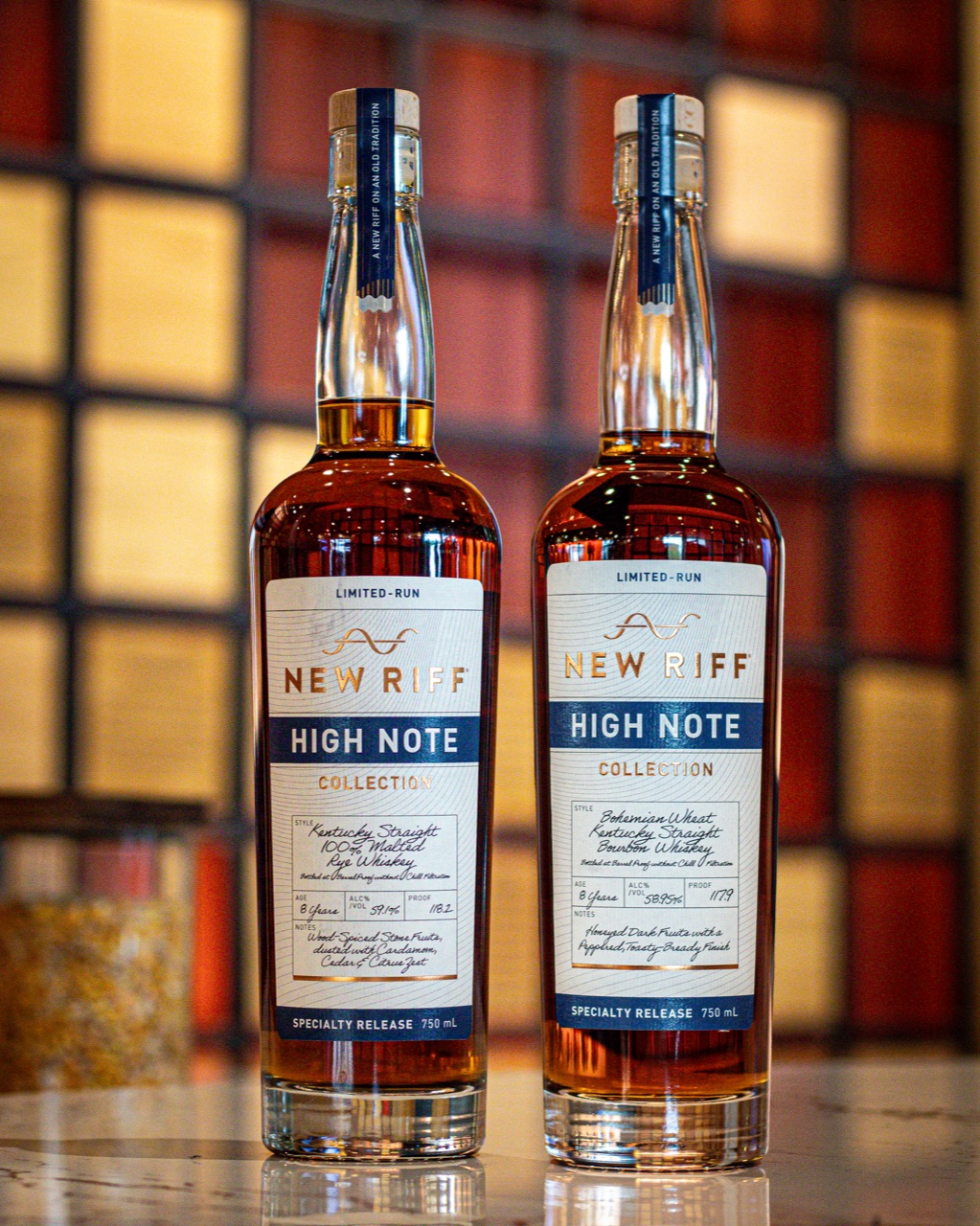 New Riff Drops a Pair of 8 Year Old Whiskeys