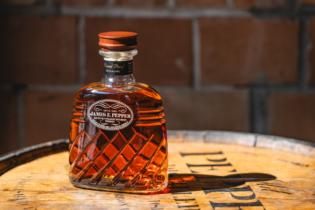 James E. Pepper Unveils New Bourbon in Vintage Decanter