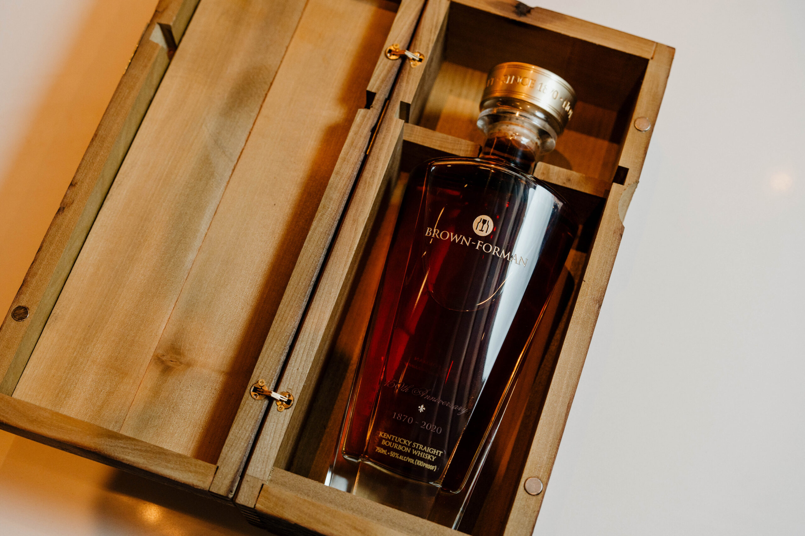 Brown-Forman Releases Rare Decanter Honoring 150th Anniversary (and We Tasted It!)