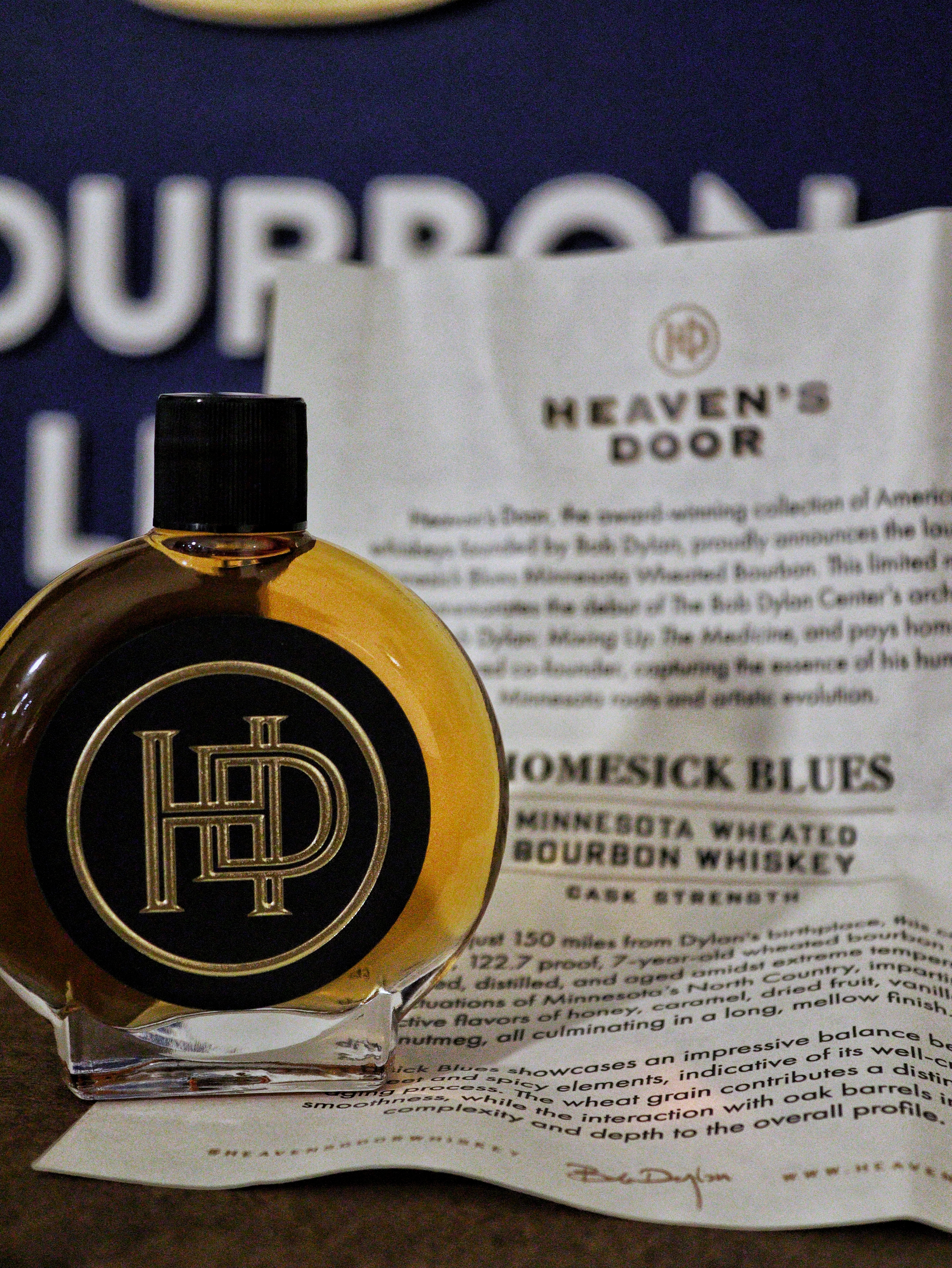 Heaven's Door Homesick Blues with note