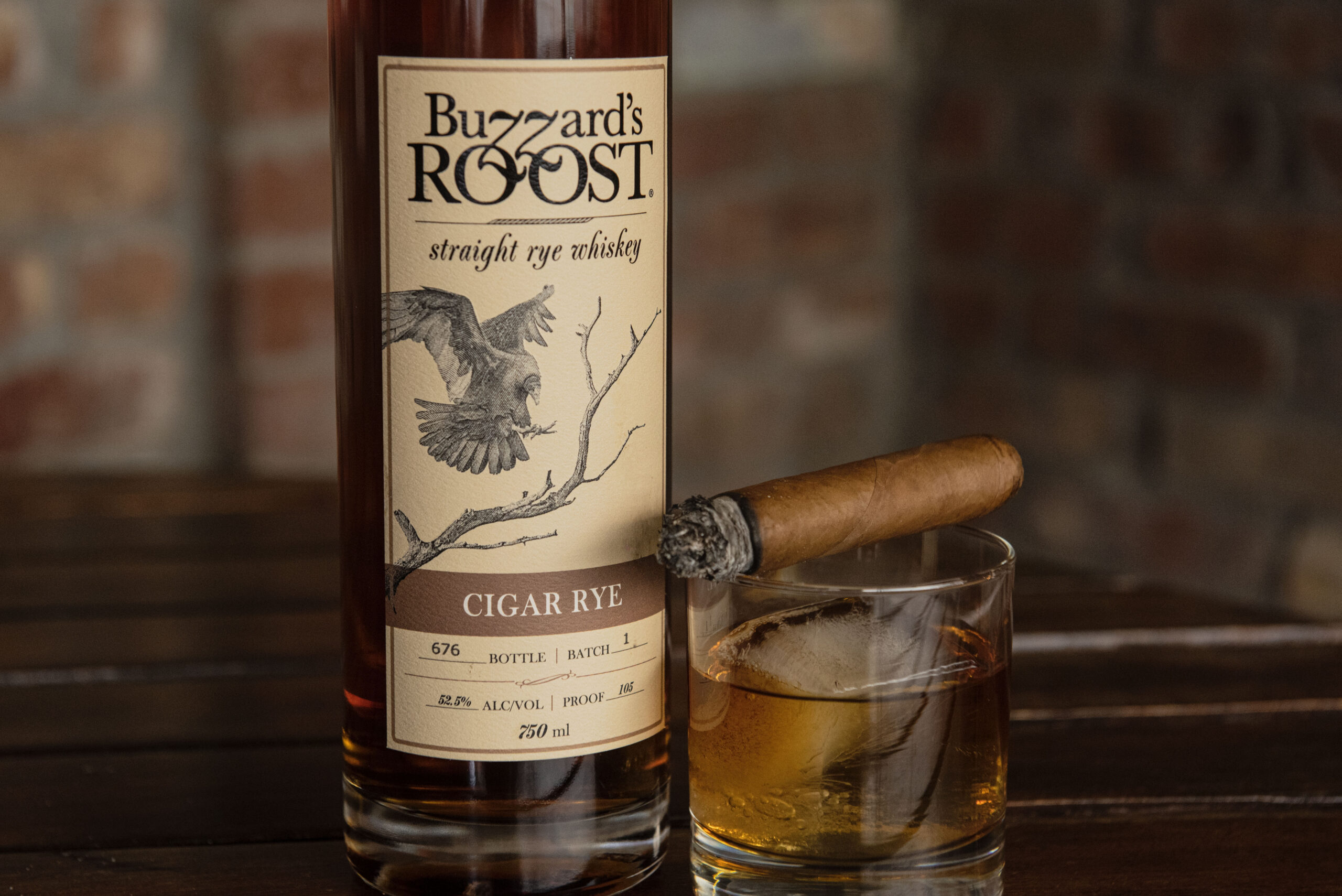 New Cigar Rye Whiskey was Finished in Cold-Smoked Tobacco Barrels