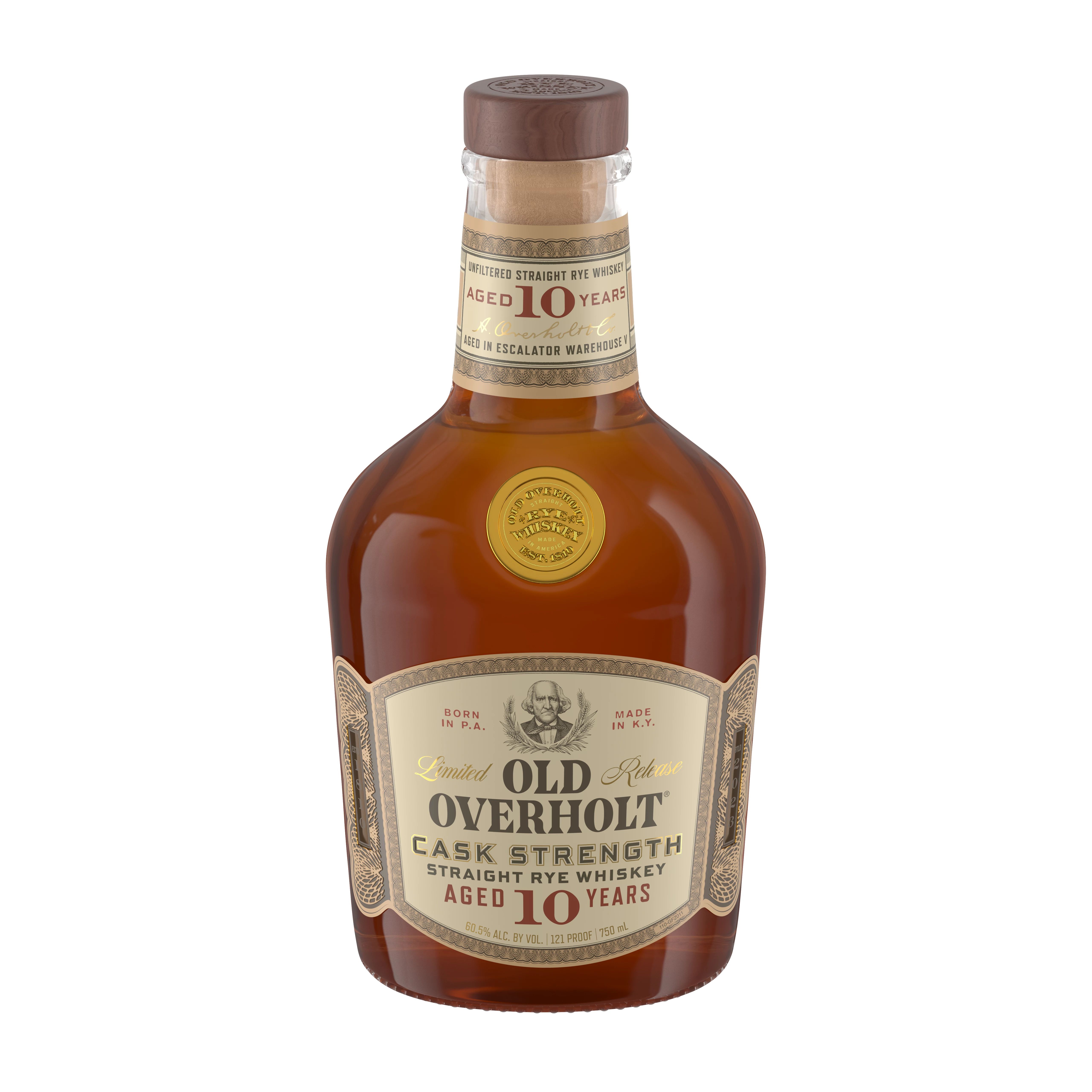 Introducing Old Overholt Extra Aged, Cask Strength Kentucky Rye Whiskey