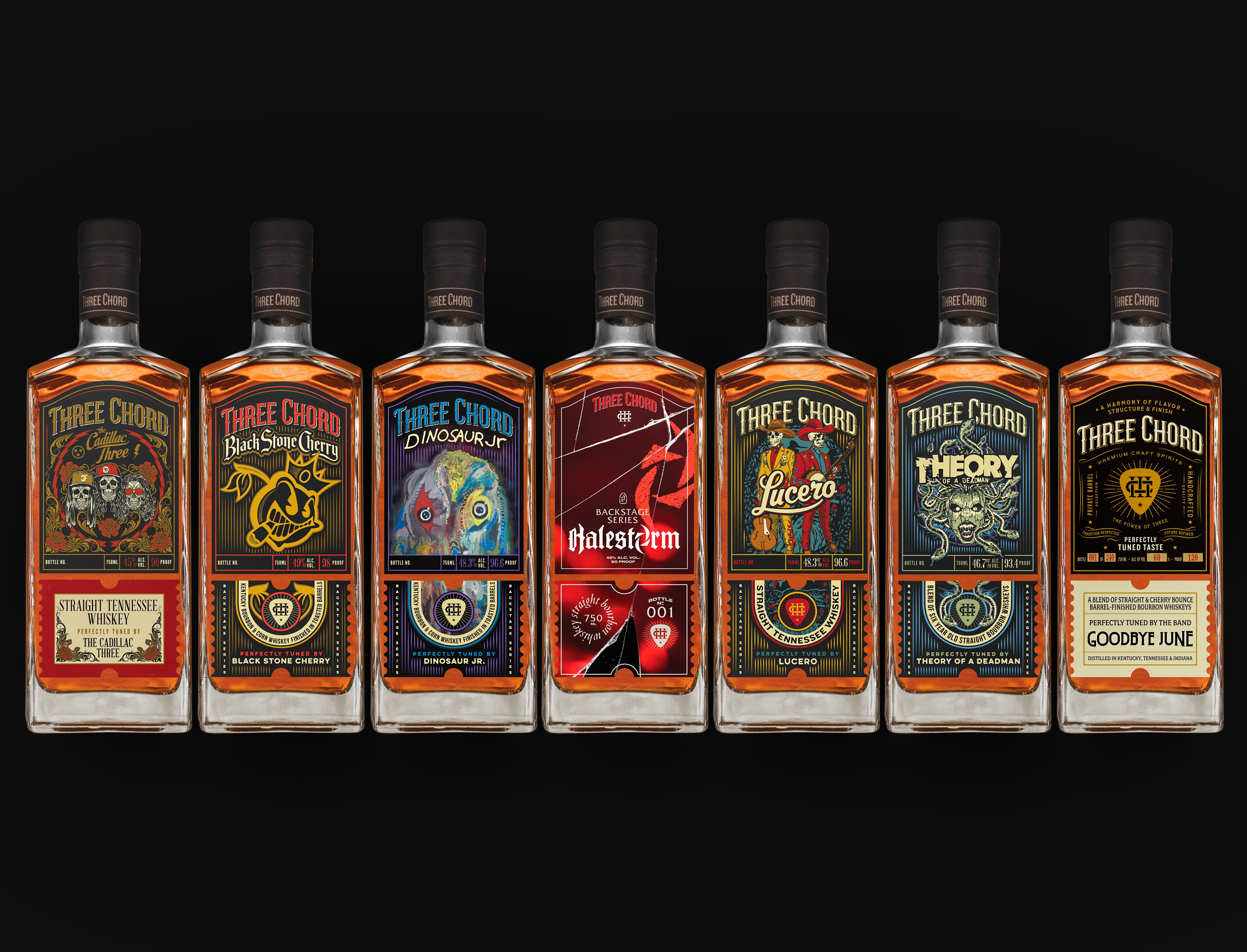 Three Chord Bourbon Announces the Ultimate Whiskey and Music Collaboration