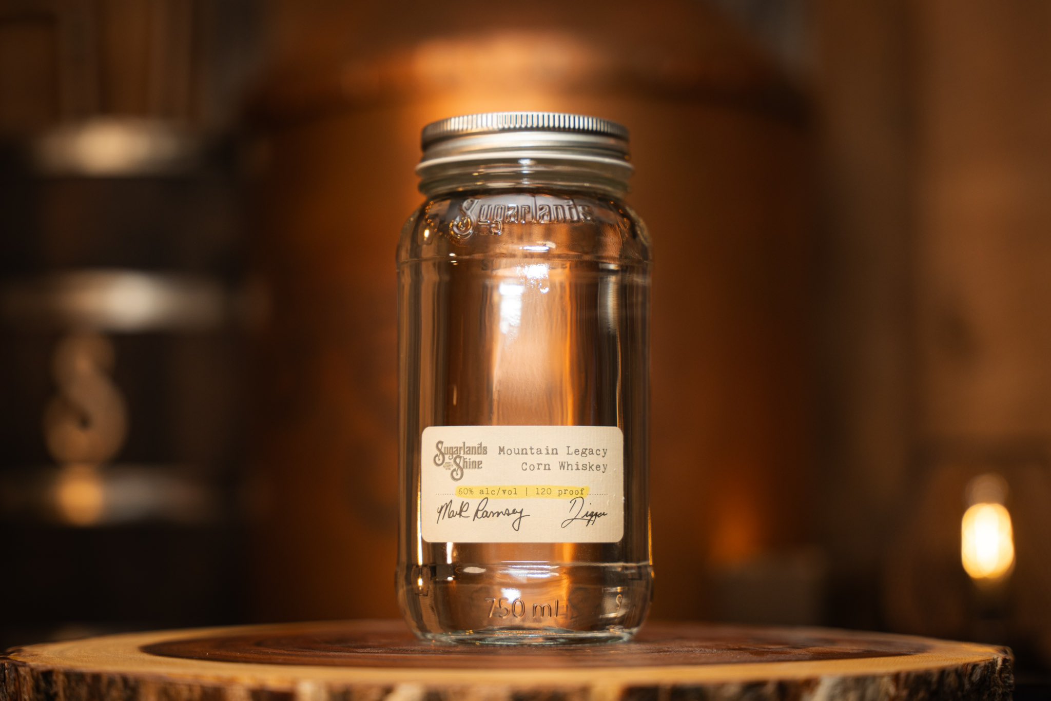 Sugarlands Distilling Launches New 120 Proof, Unaged Corn Whiskey