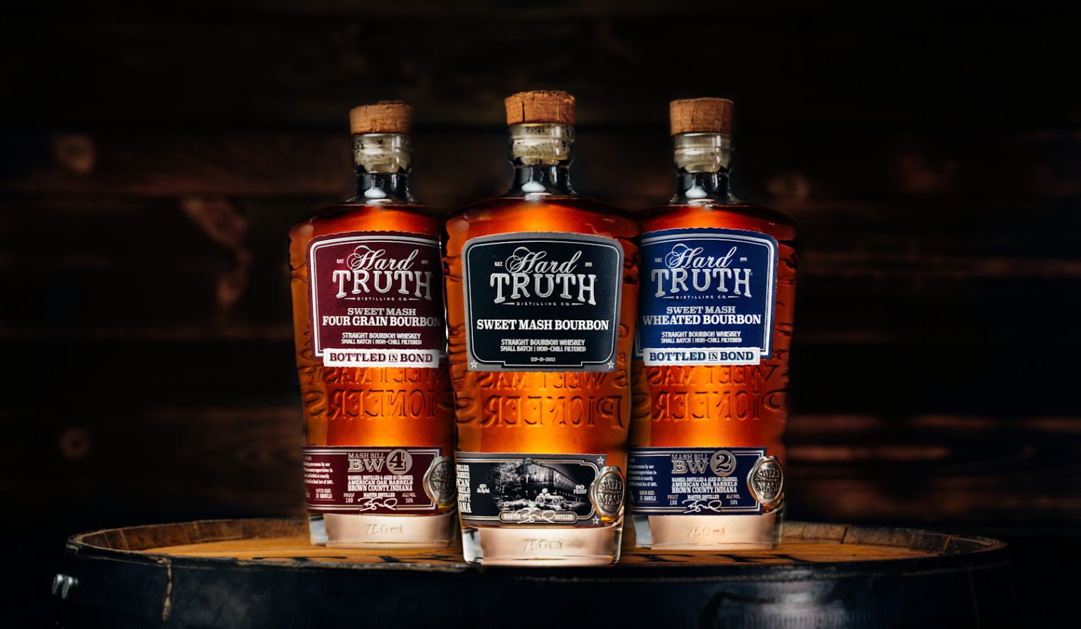 Hard Truth Distilling Co. Introduces First Sweet Mash Bourbons
