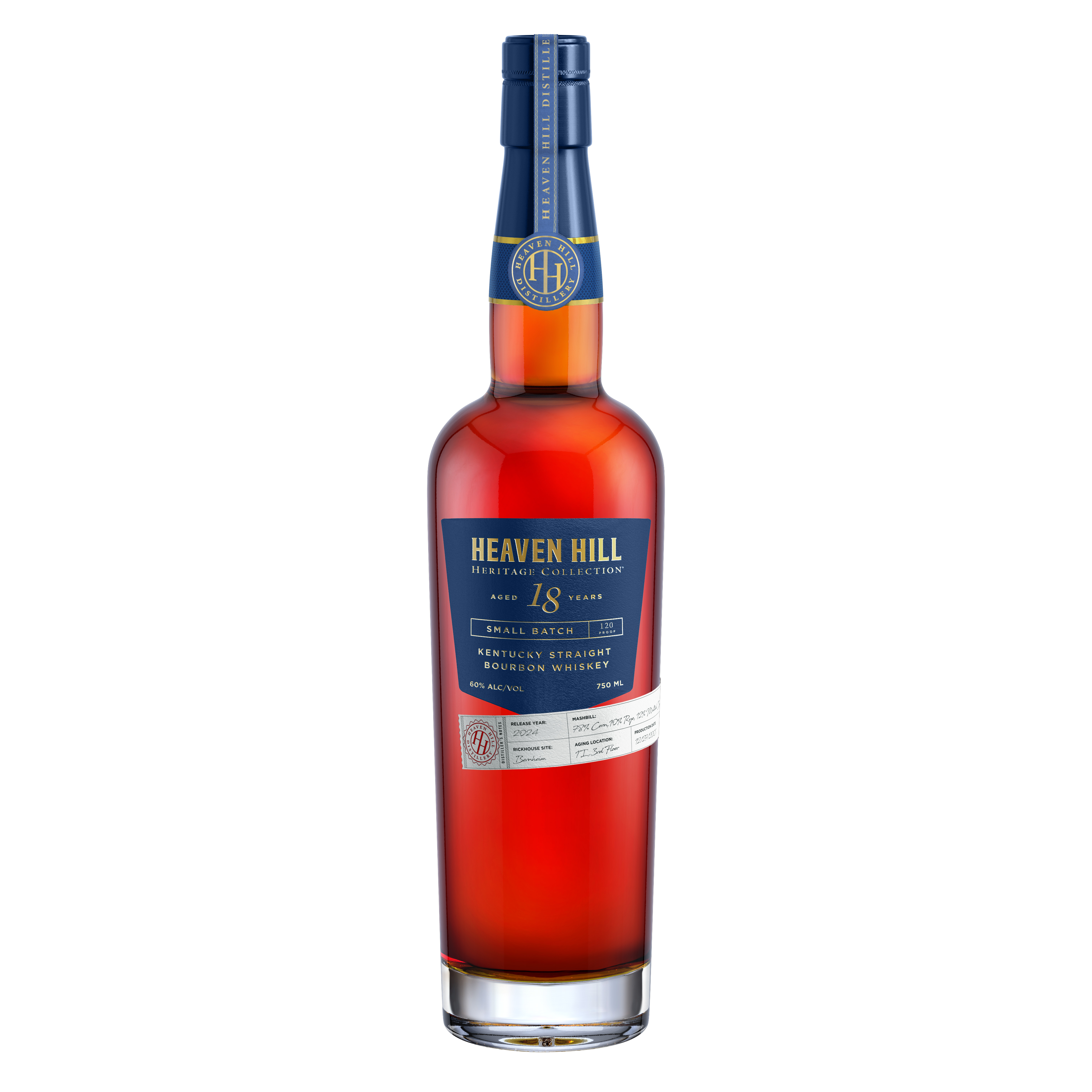 Heaven Hill Announces 2024 Heritage Collection: 18 Year Kentucky Bourbon