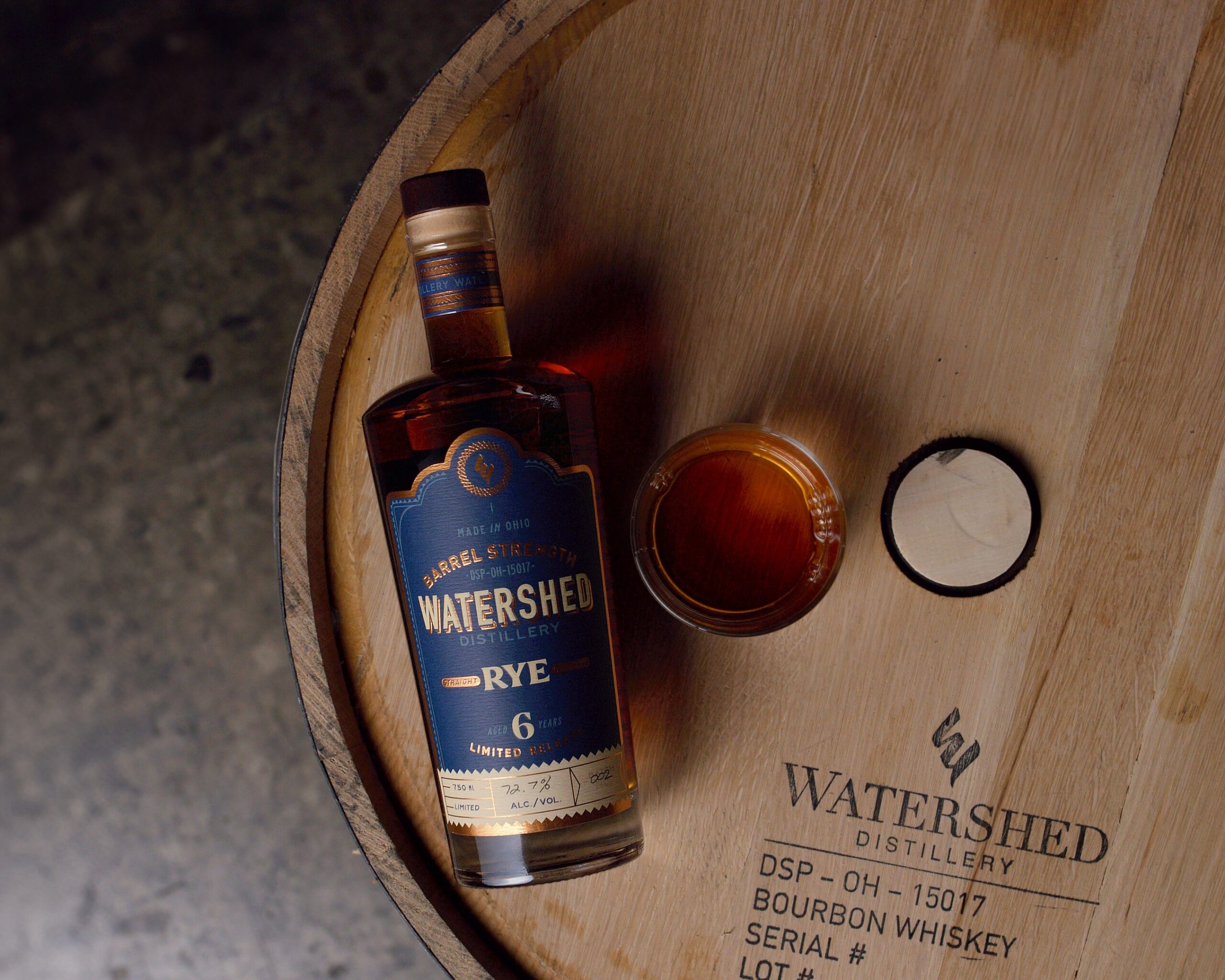 Watershed Distillery Holds Lottery for New Batch of its Cask Strength Rye Whiskey