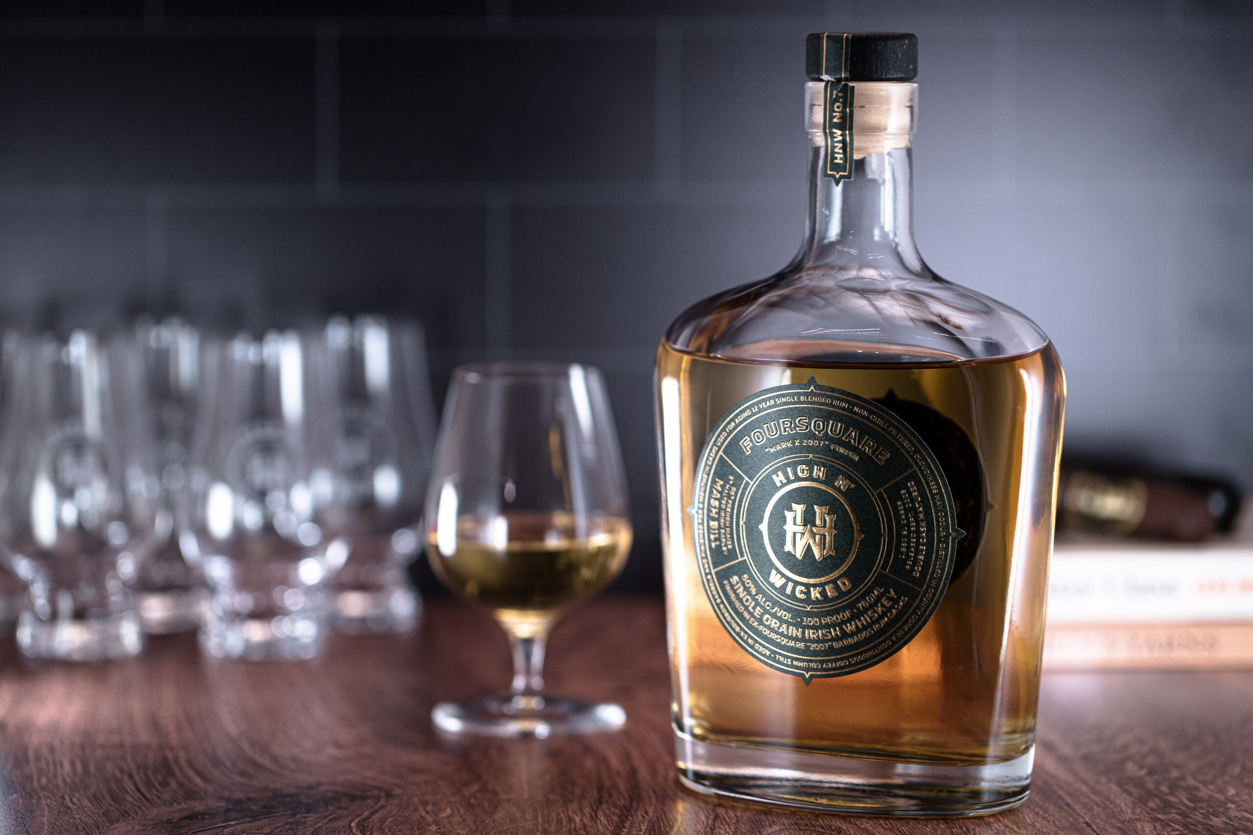 High n’ Wicked and Foursquare Partner for New Rum Cask-Finished Irish Whiskey