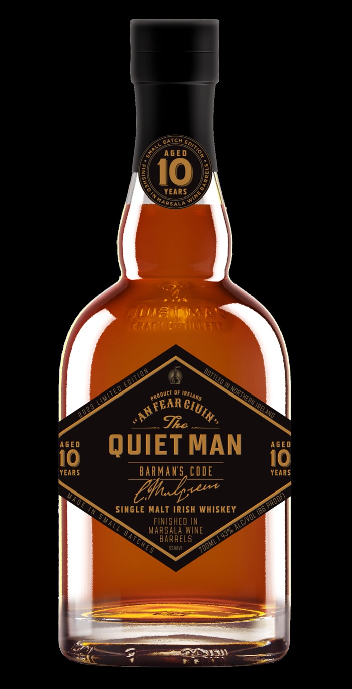 Barman’s Code: New 10-Year-Old Irish Single Malt from The Quiet Man