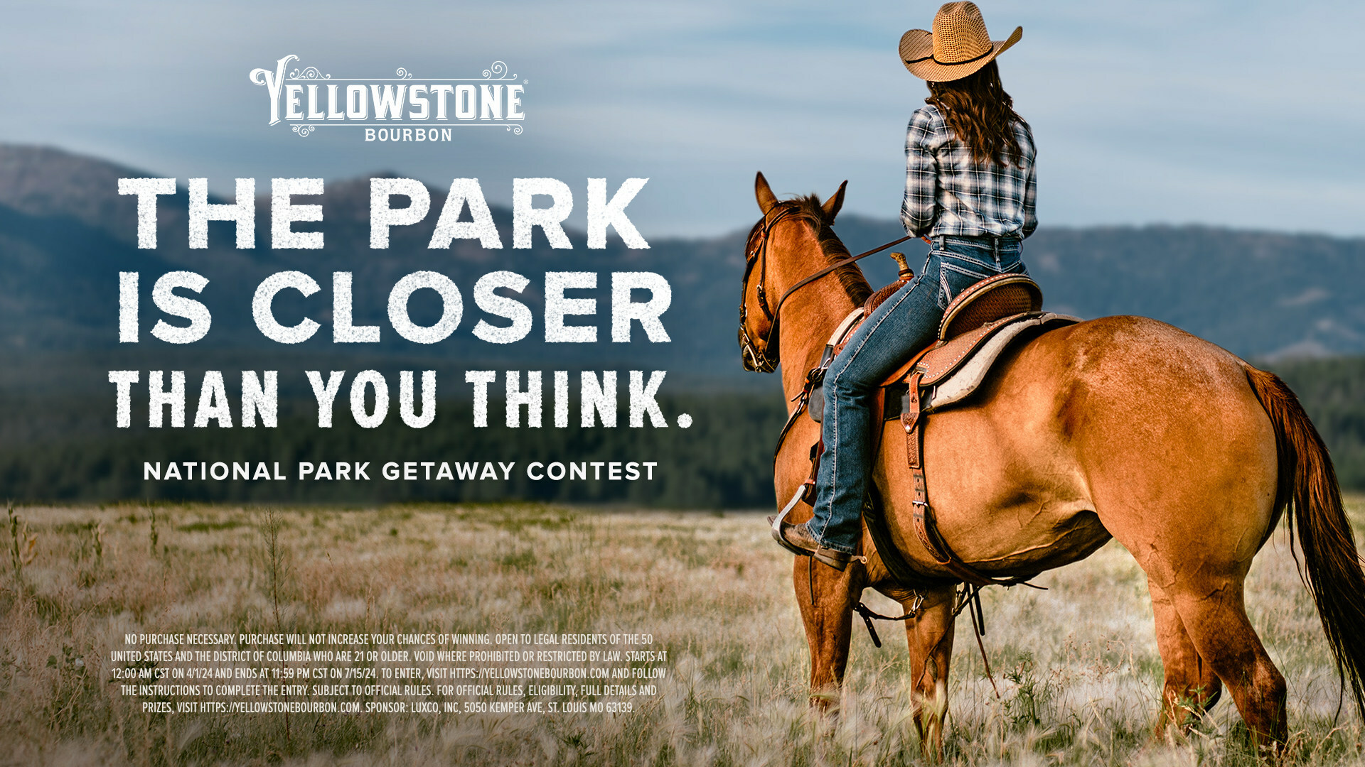 The Ultimate National Park Getaway Contest Launched by Yellowstone Bourbon