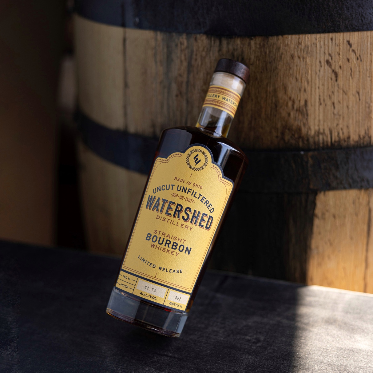 Watershed Distillery Announces New Batch 002 Of Uncut, Unfiltered Bourbon