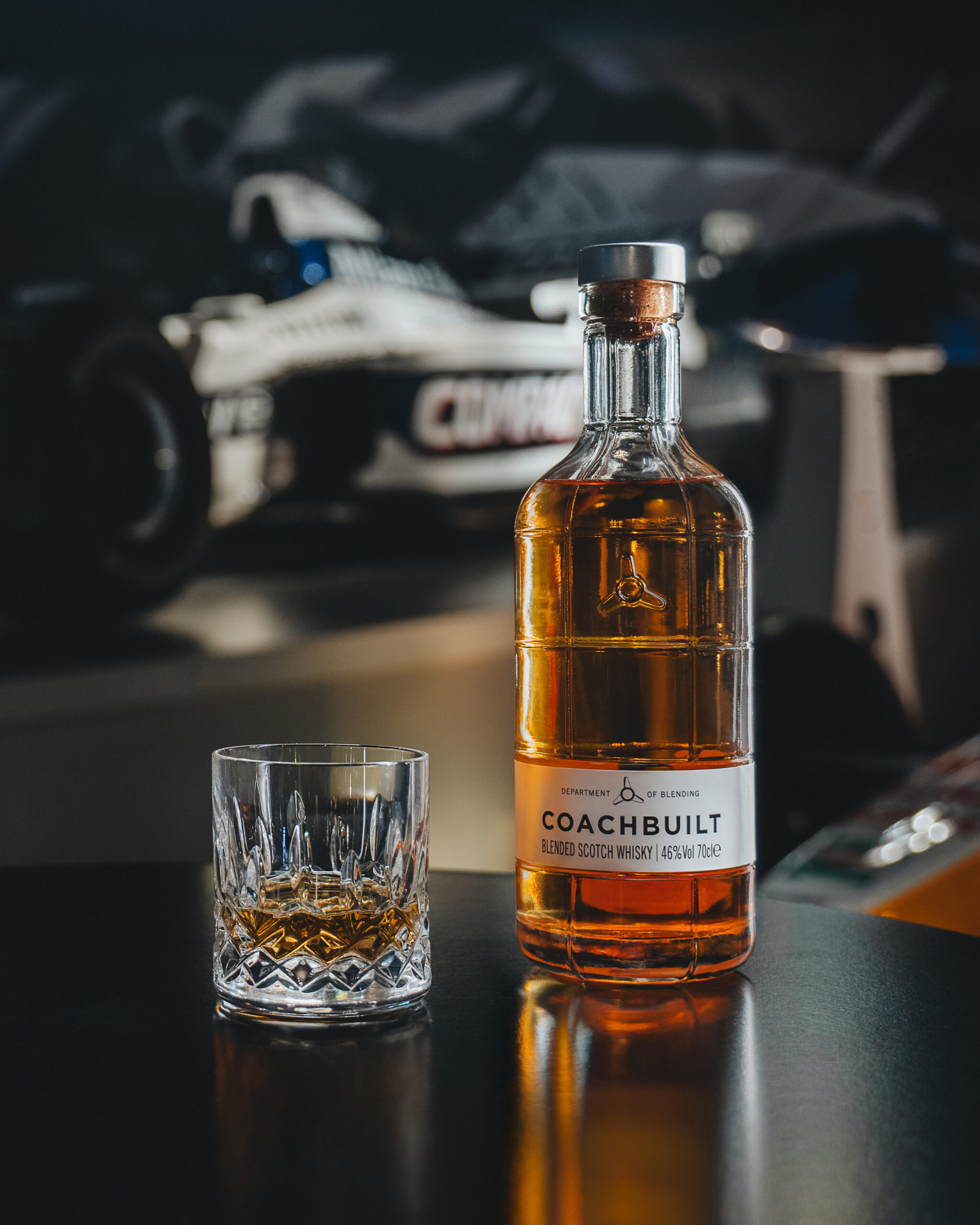 Coachbuilt Whisky and Williams Racing Toast New Partnership