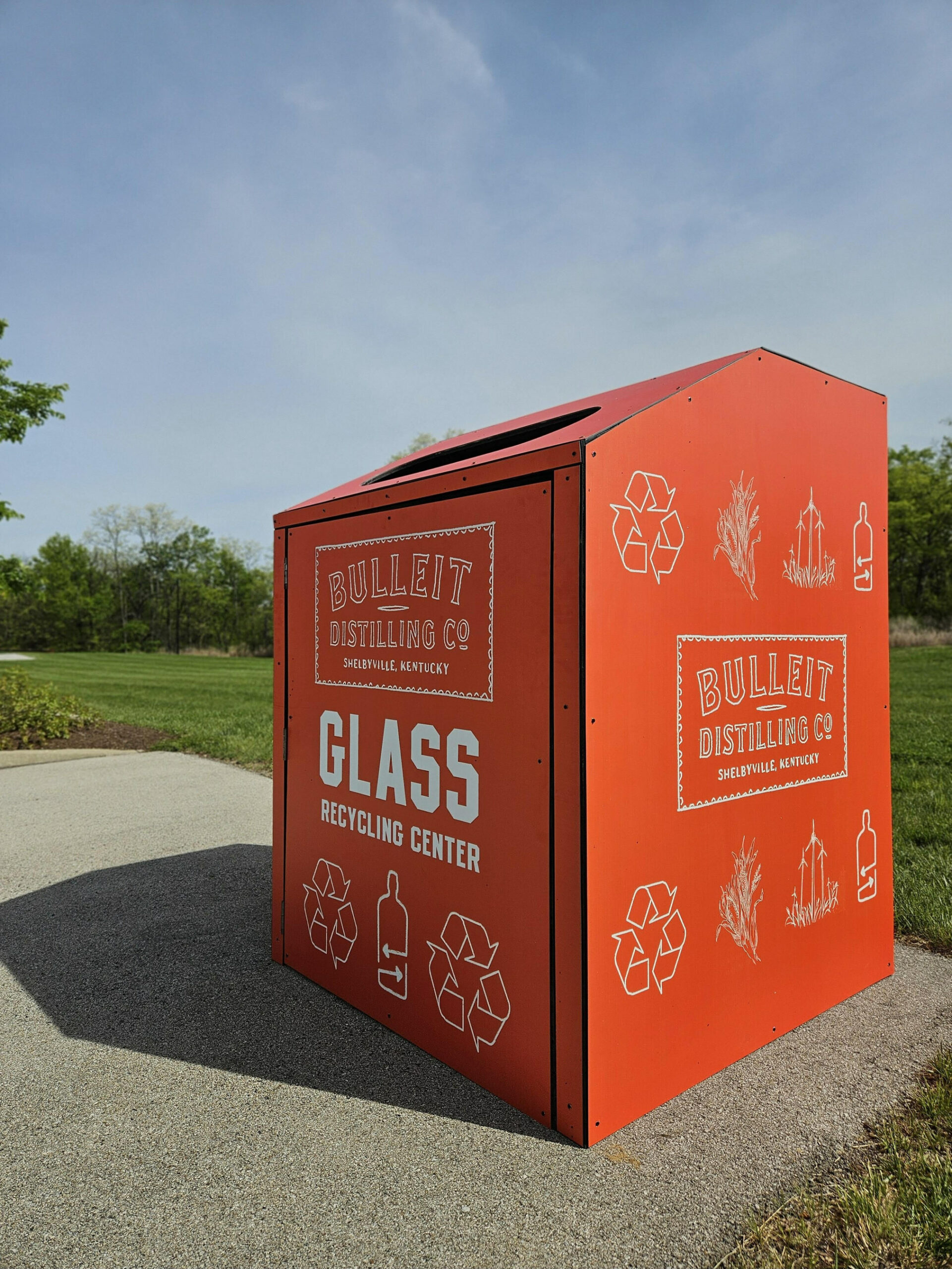 Bulleit Distilling Co. Opens its New Glass Recycling Drop-off Location