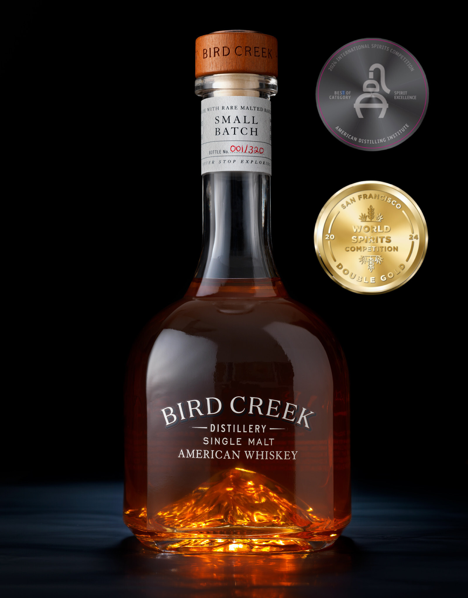 Bird Creek American Single Malt Whiskeys Gain New Accolades