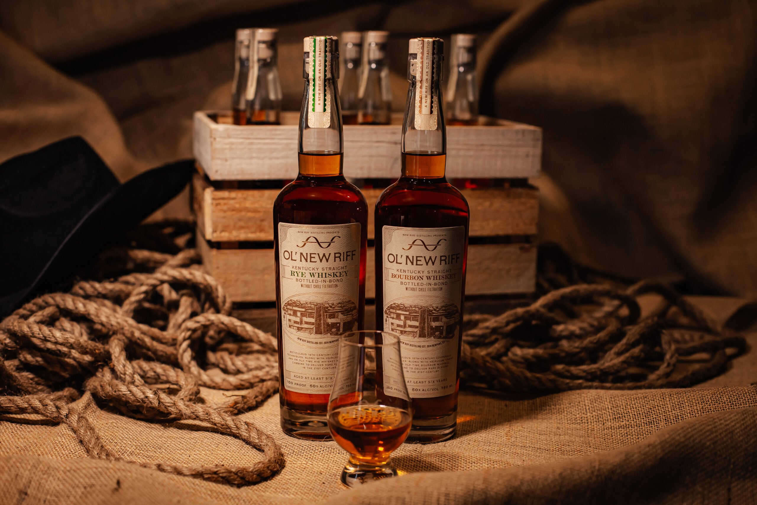 Ol’ New Riff Bourbon and Rye Whiskey Launched as a Distilling Throwback