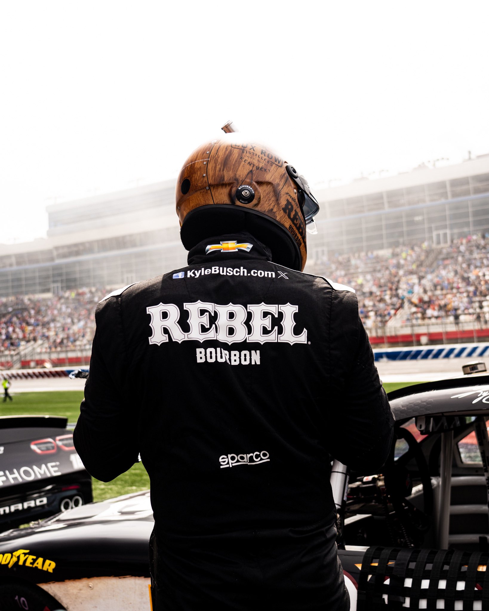 Rebel Bourbon On-Track with Kyle Busch for this Weekend’s NASCAR “Enjoy Illinois 300”