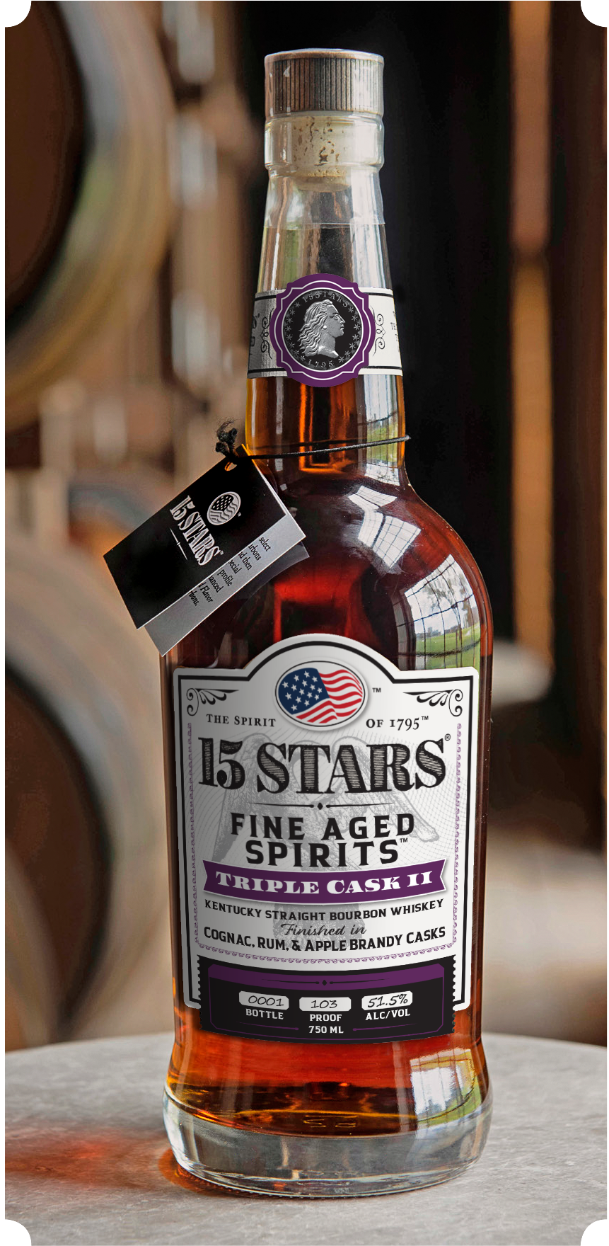 15 STARS Announces Return of Triple Cask Bourbon with New Batch