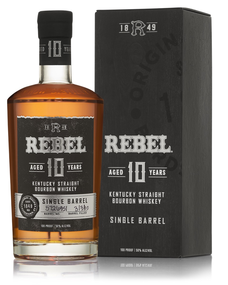 Lux Row Announces New, 10 Year Single Barrel Rebel Bourbon