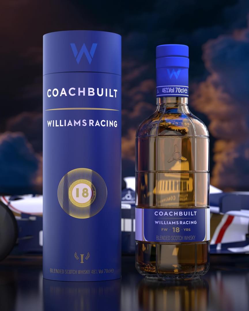 Williams Racing F1 Launches Limited Edition Coachbuilt Whisky