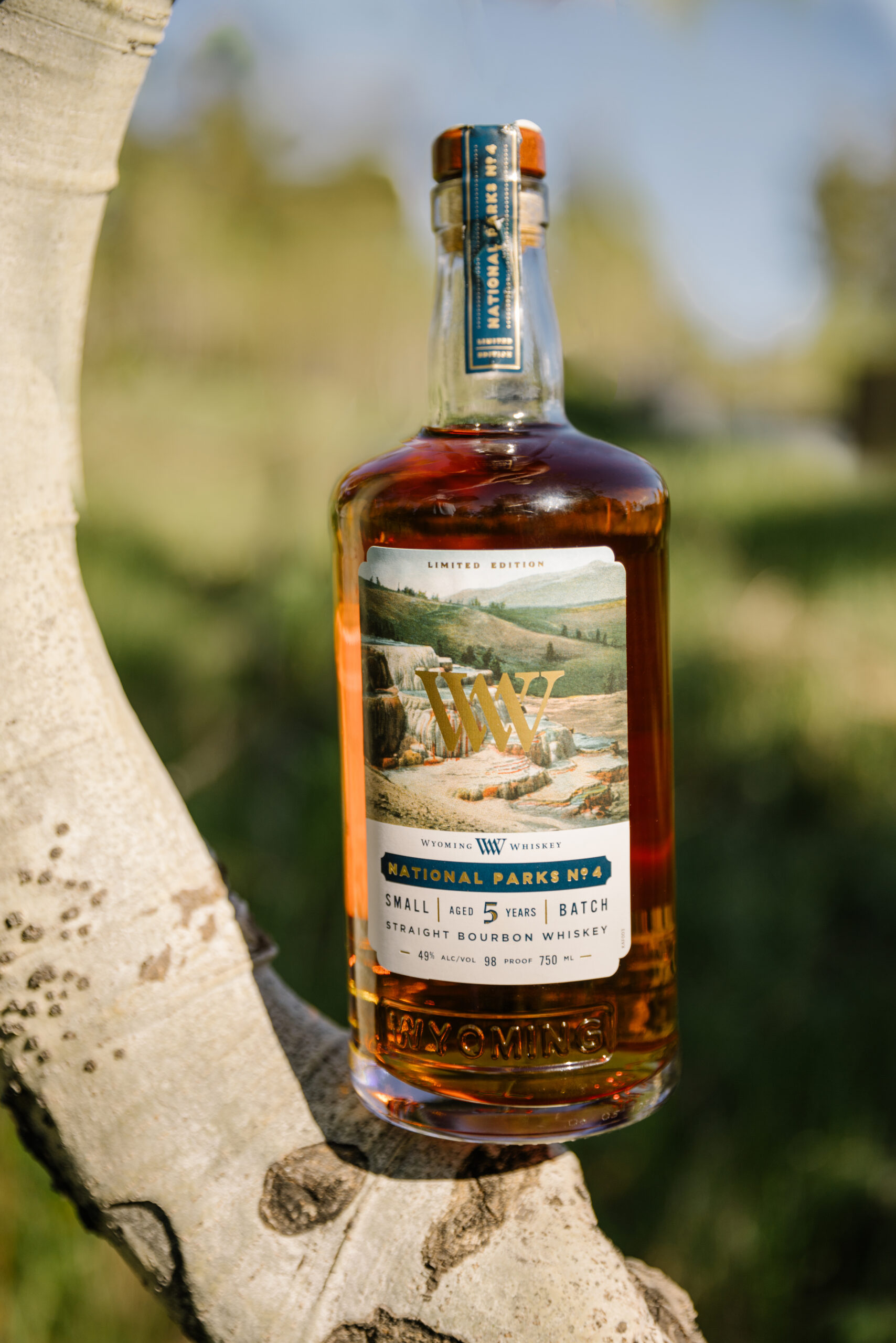 Wyoming Whiskey Launches New National Parks No. 4 and Old Faithful Straight Bourbon Whiskies