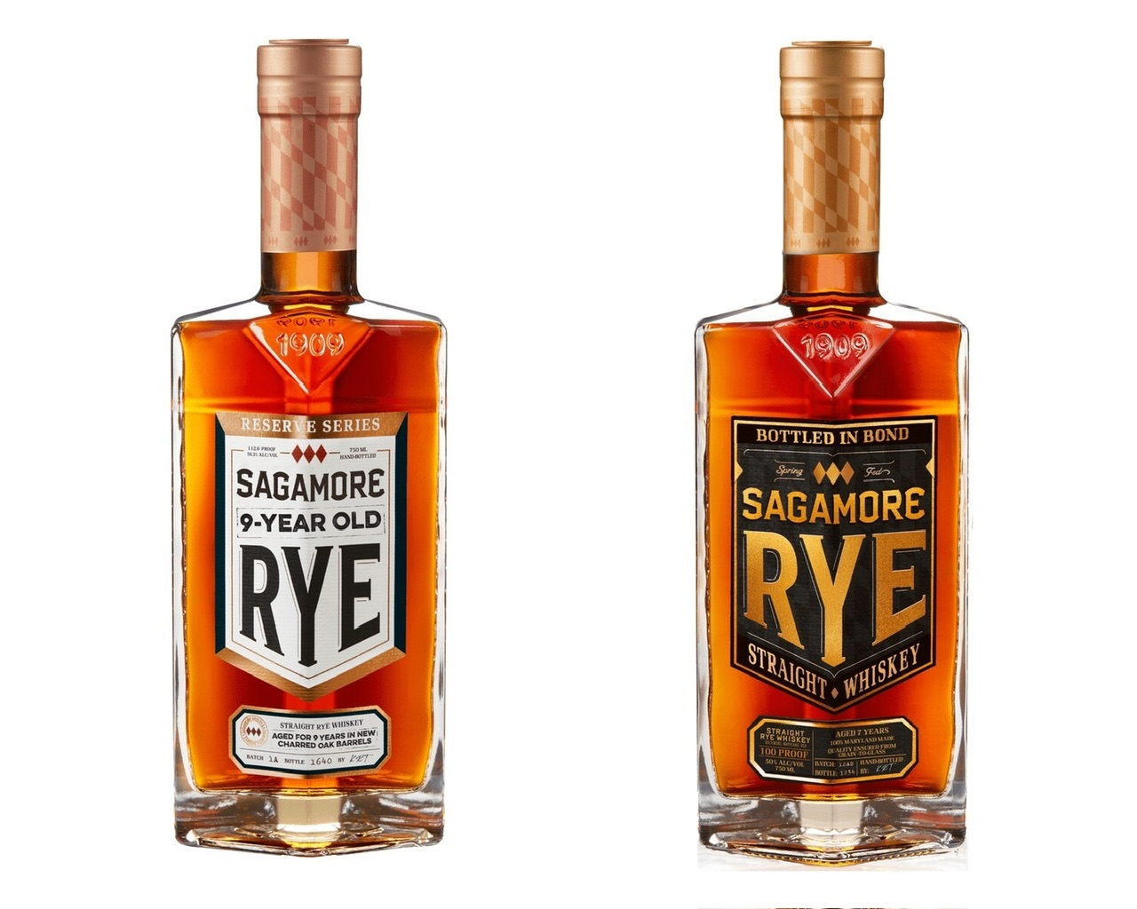 Sagamore Spirit Releases Oldest  Whiskeys to Date with New 9-Year Rye and 7-Year Bottled in Bond