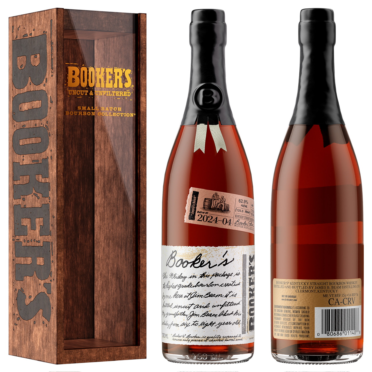 Beam Honors a Legendary Master Distiller with New Batch of Booker’s Bourbon