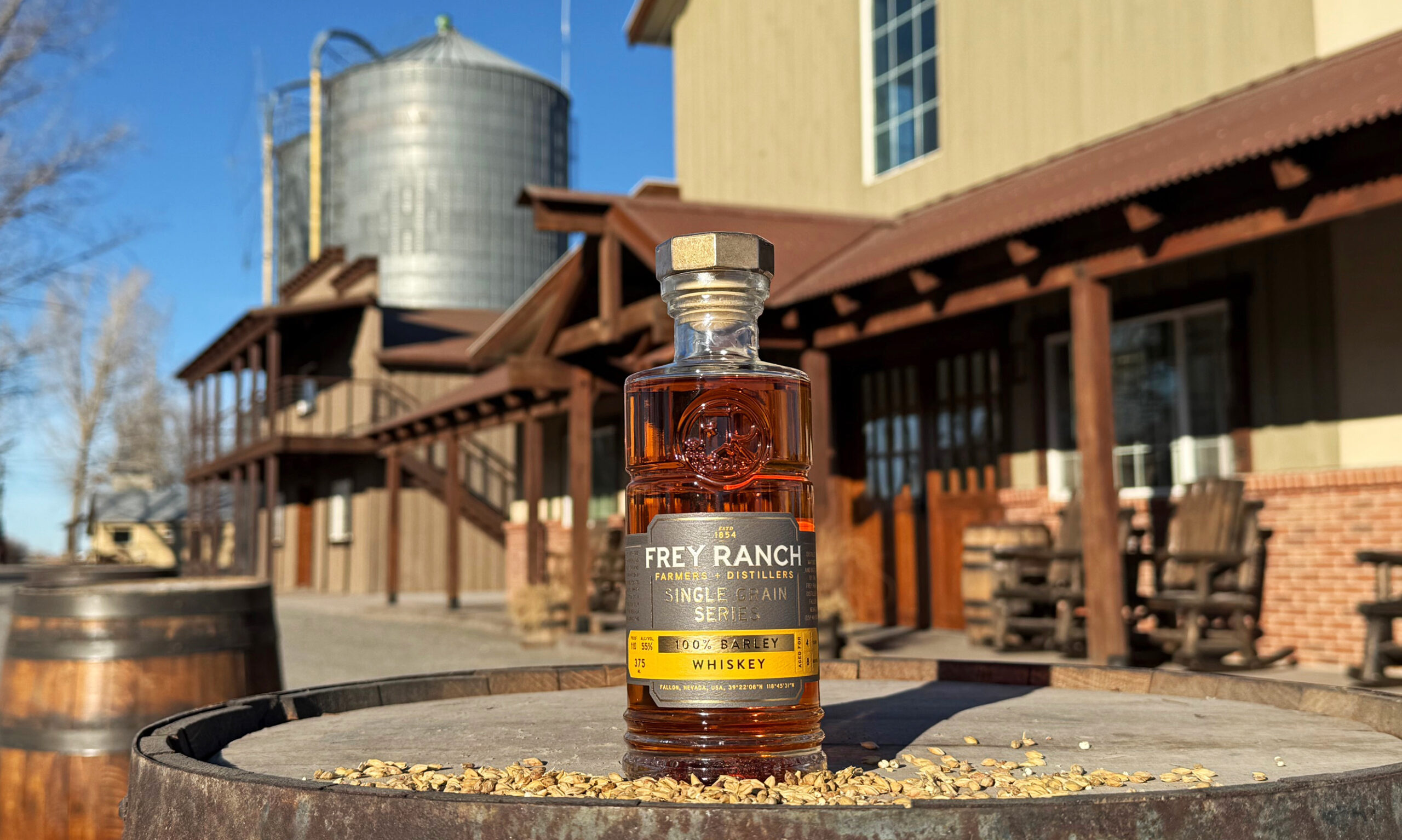 Frey Ranch Unveils the New 100% Unmalted Barley Whiskey