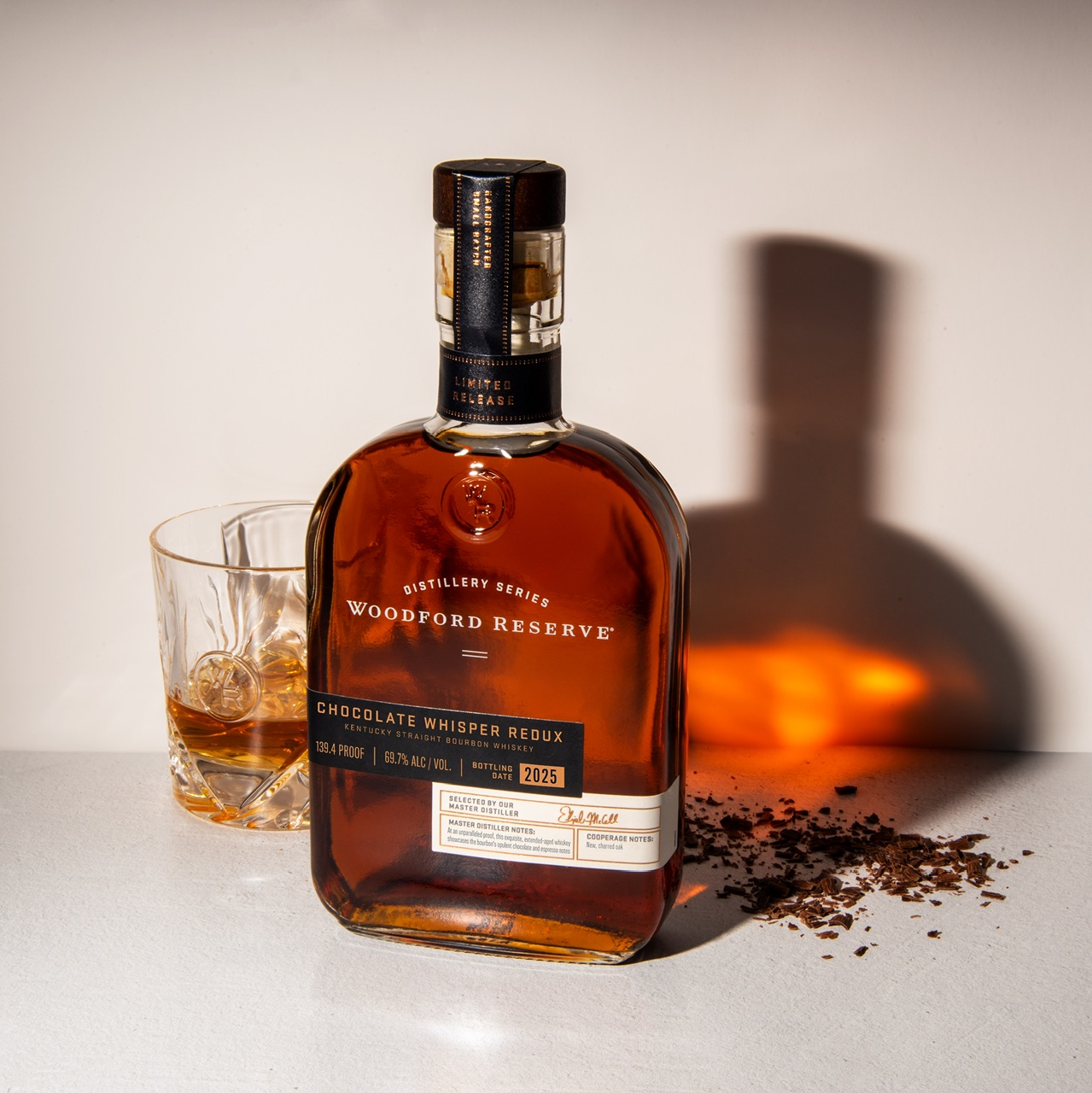 Woodford Reserve Unleashes New High Proof Bourbon — Chocolate Whisper Redux