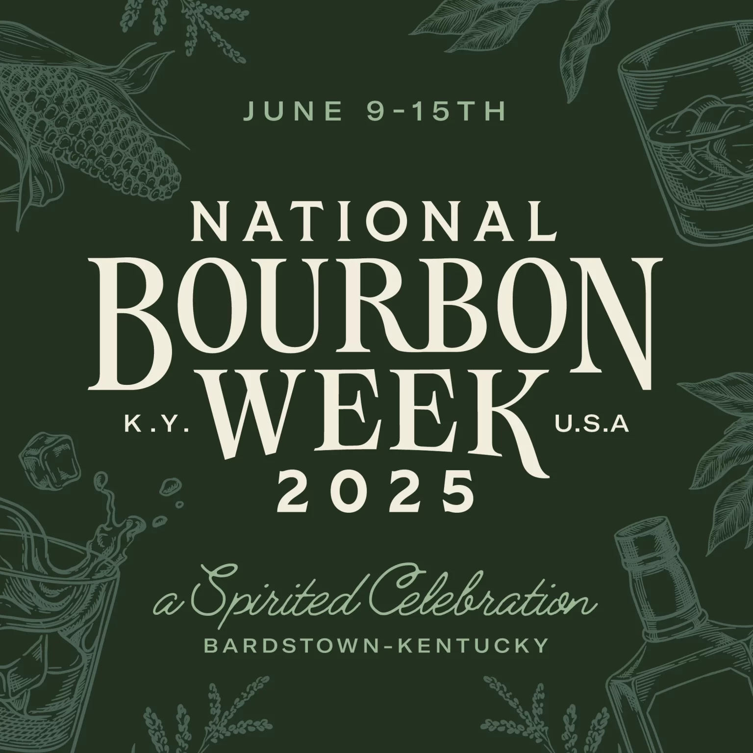 National Bourbon Week 2025 Poster
