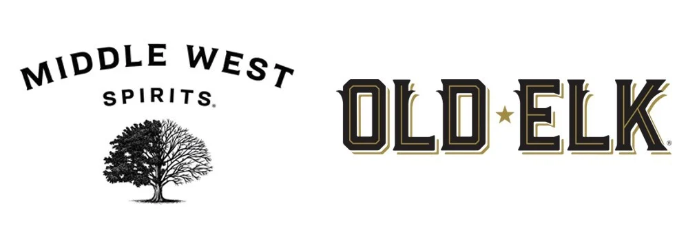 Middle West Spirits and Old Elk Distillery bottles showcasing their award-winning whiskeys in Columbus, OH.