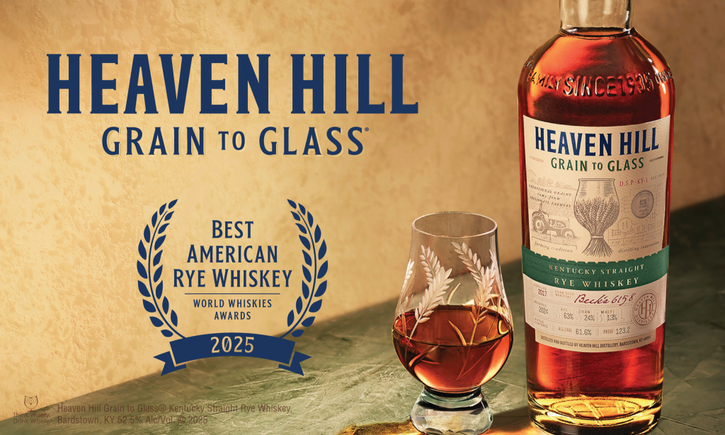 Heaven Hill 2025 Rye Grain to Glass Bottling